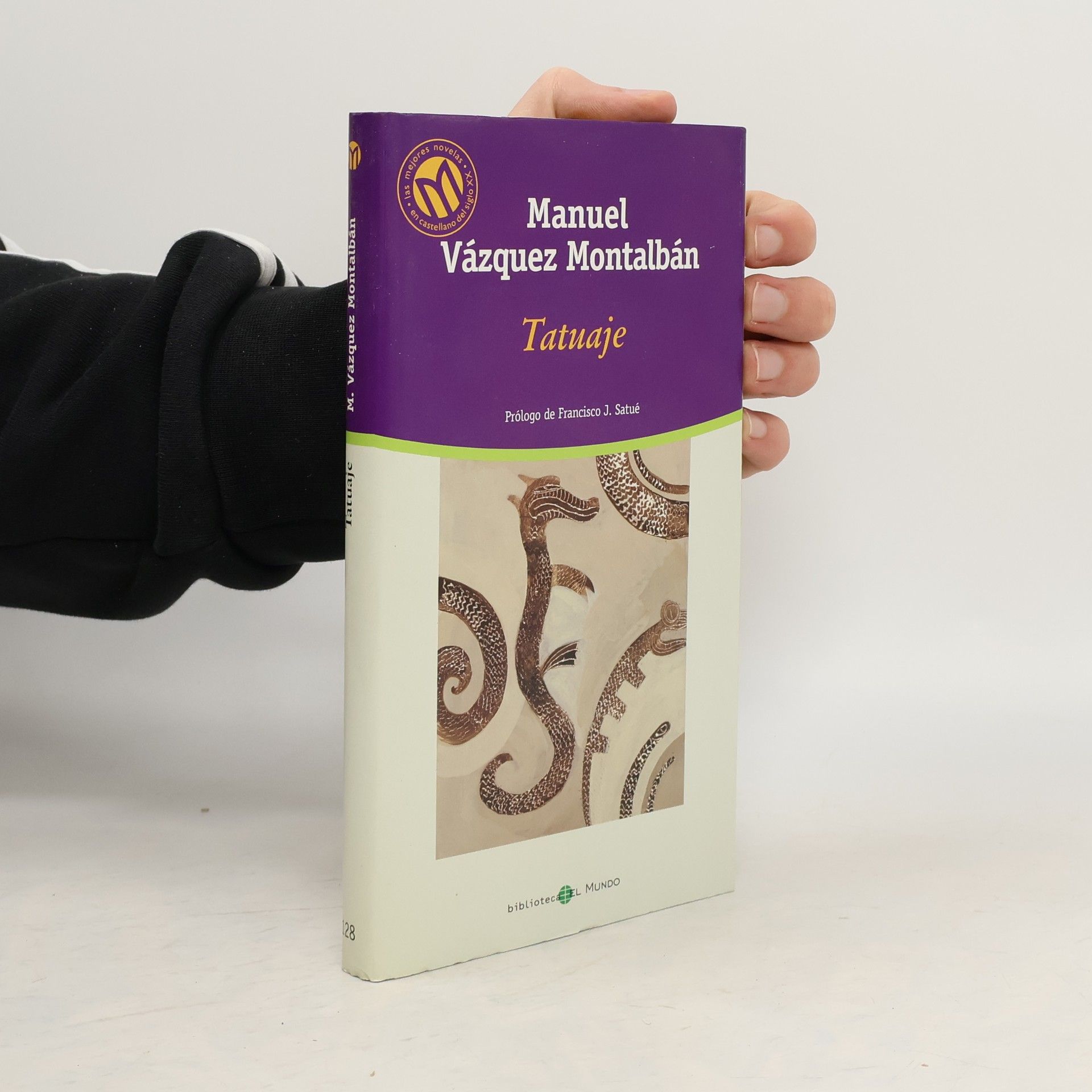 Vázquez Manuel Montalbán Tatuaje