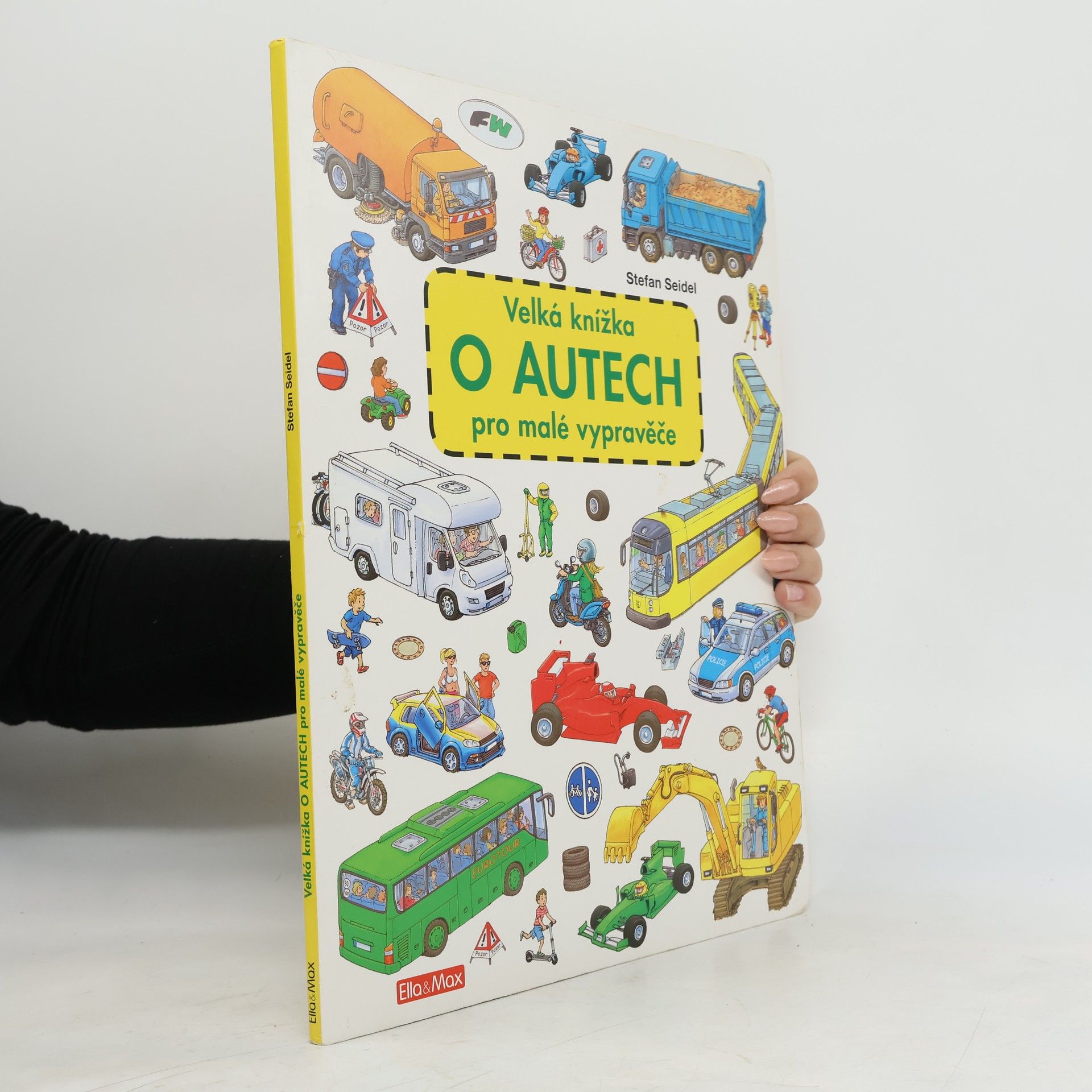 Stefan Seidel Velká knížka o autech pro malé vypravěče