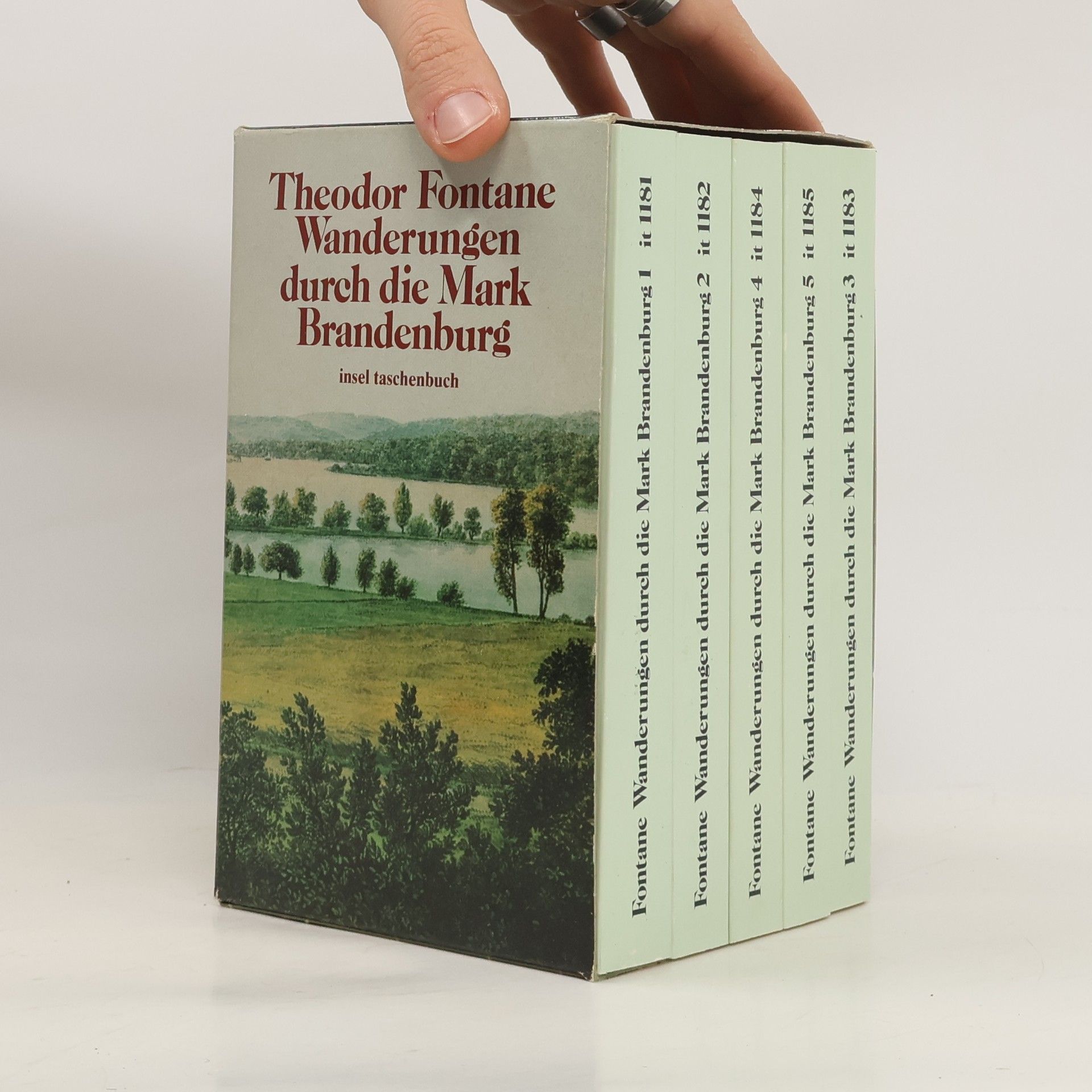 Theodor Fontane Wanderungen durch die Mark Brandenburg 1-5
