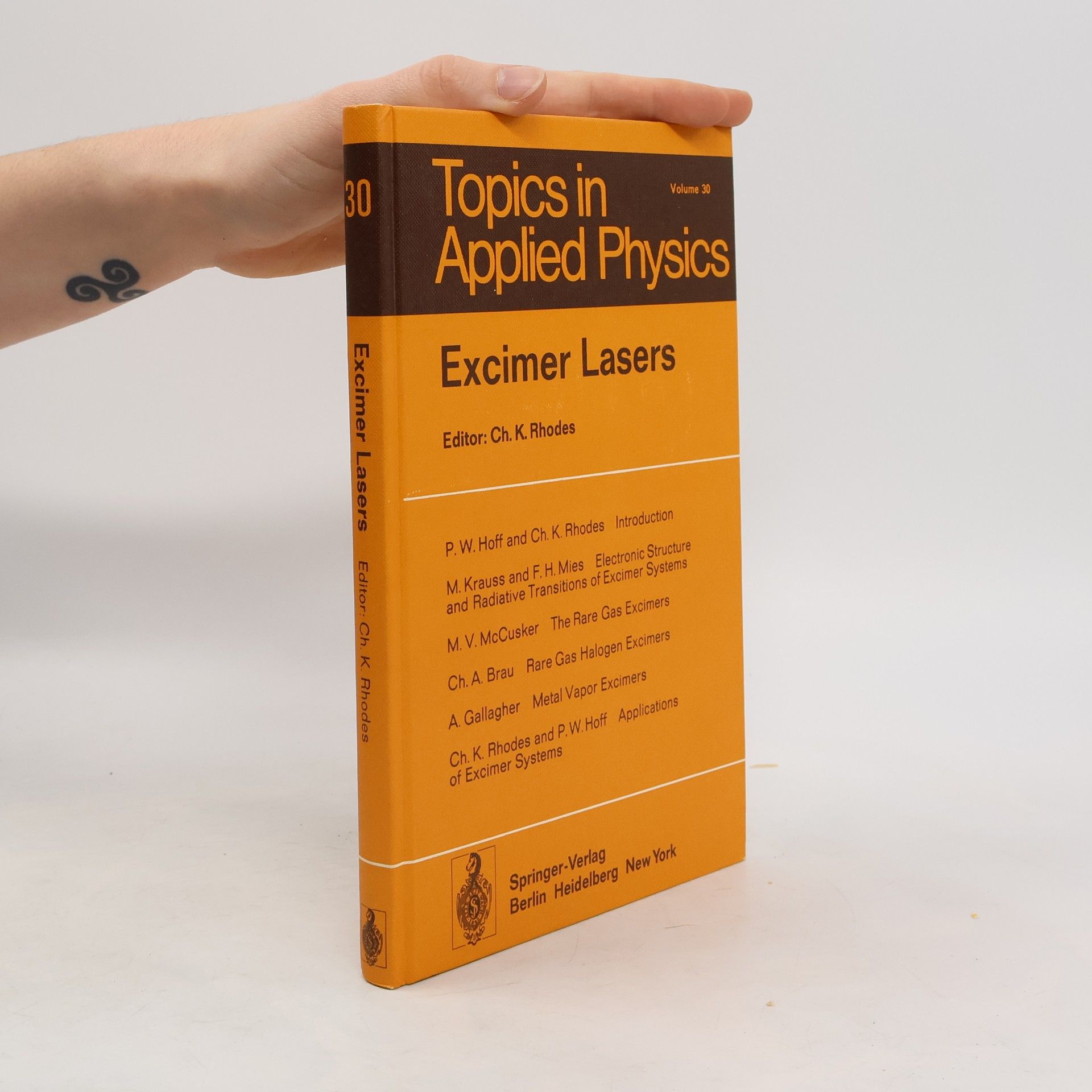 Autores varios Excimer lasers