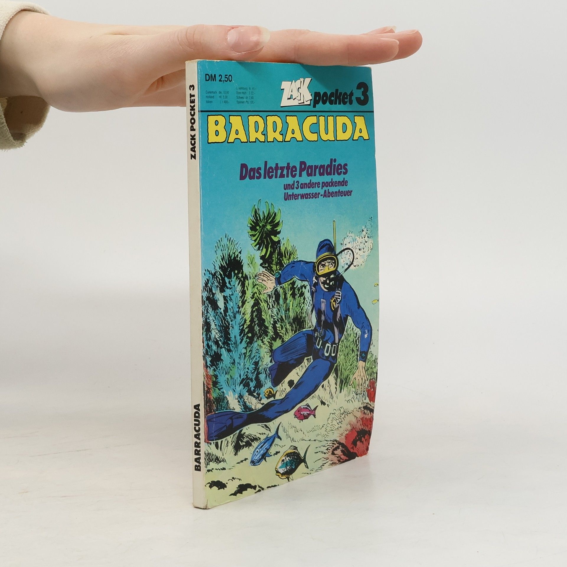 Collectif d'auteurs Zack Pocket 3. Barracuda