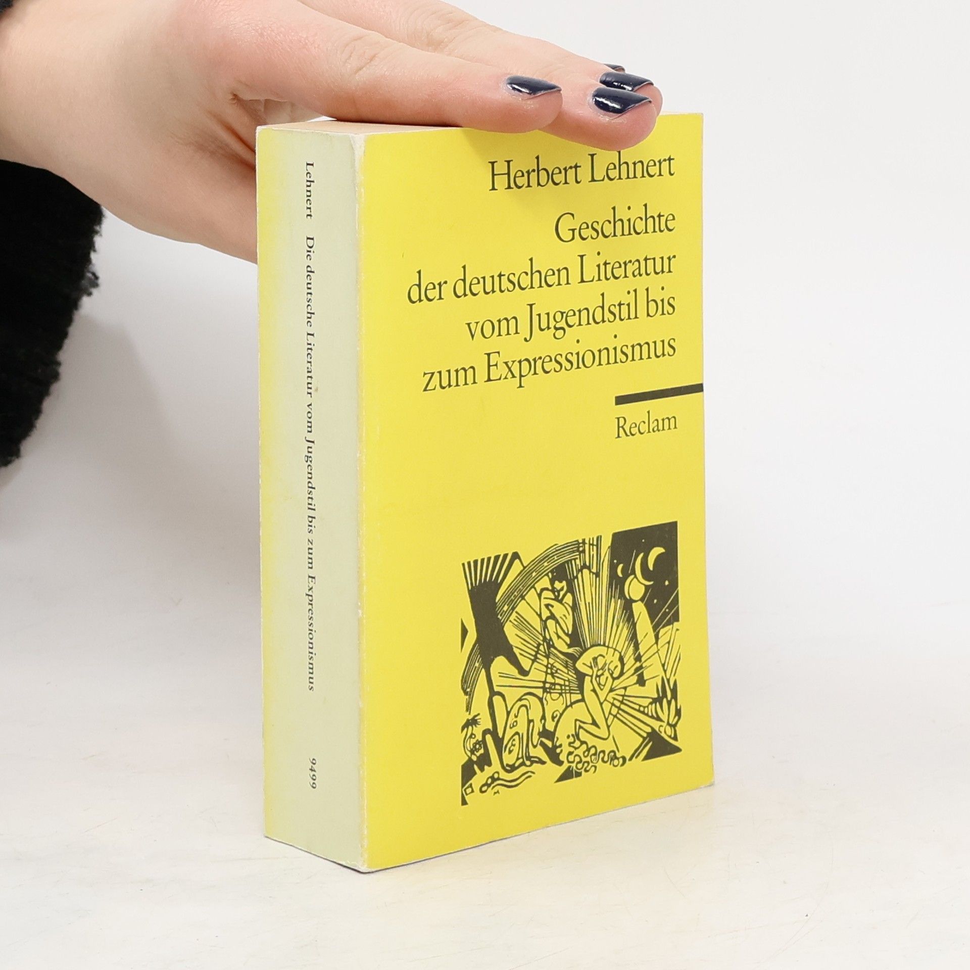 Geschichte der deutschen Literatur vom Jugendstil bis zum Expressionismus.