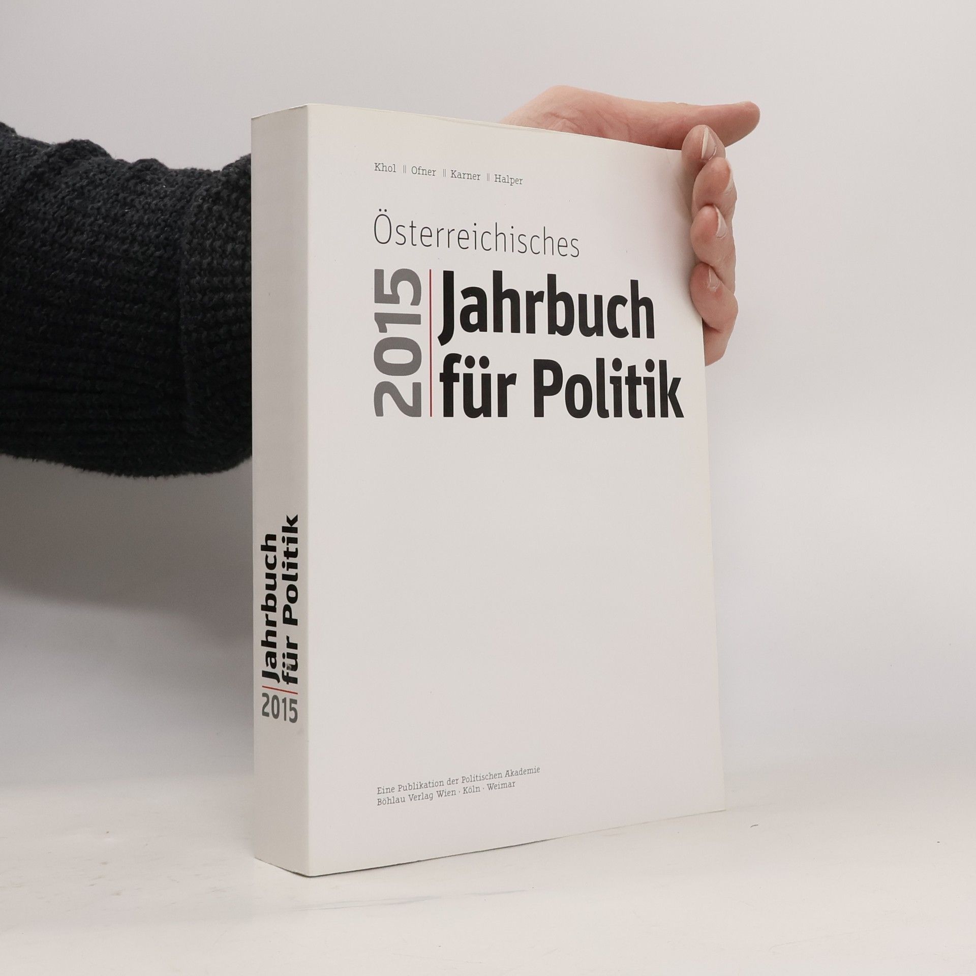 Andreas Khol Österreichisches Jahrbuch für Politik 2015