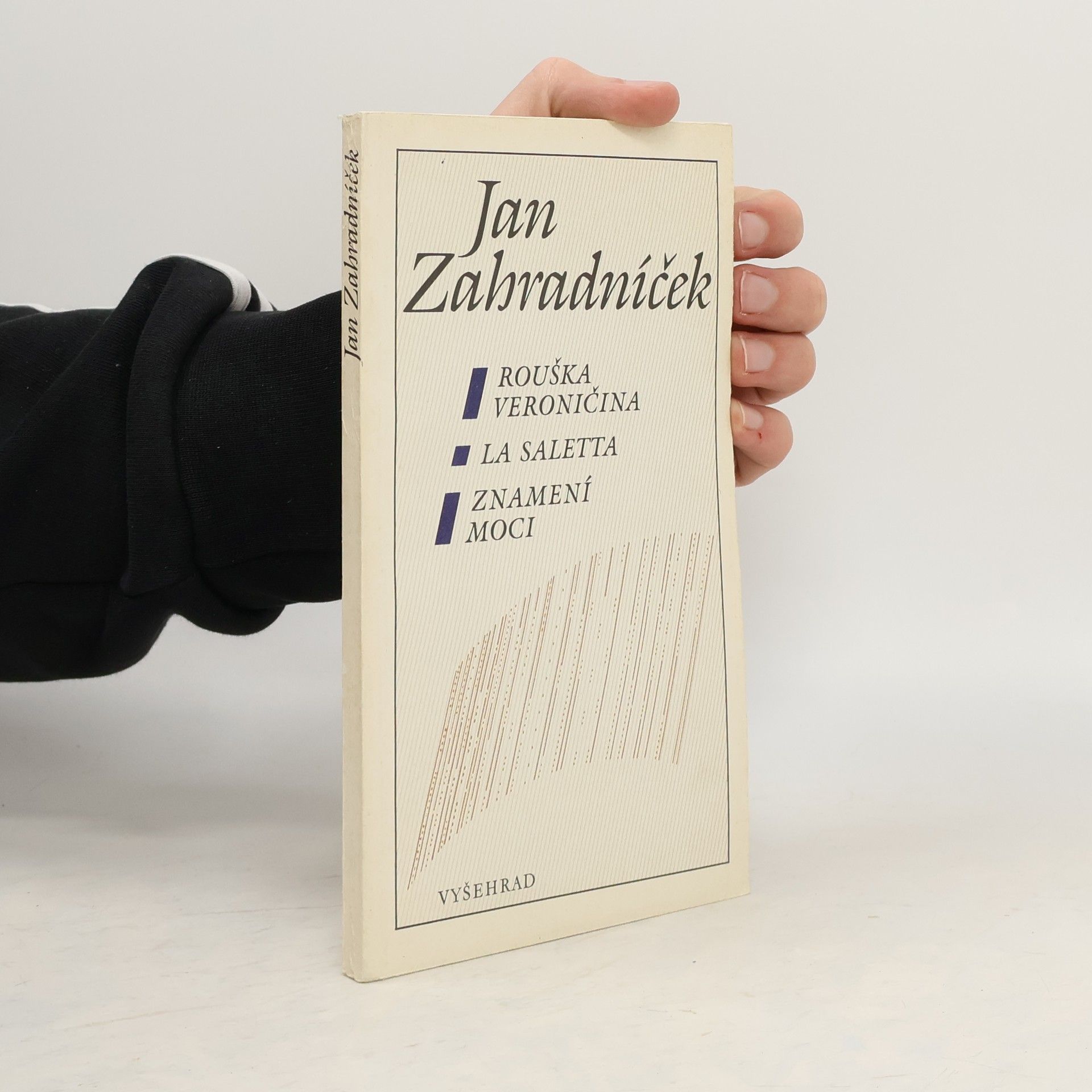 Jan Zahradníček Rouška Veroničina, La Saletta, Znamení moci