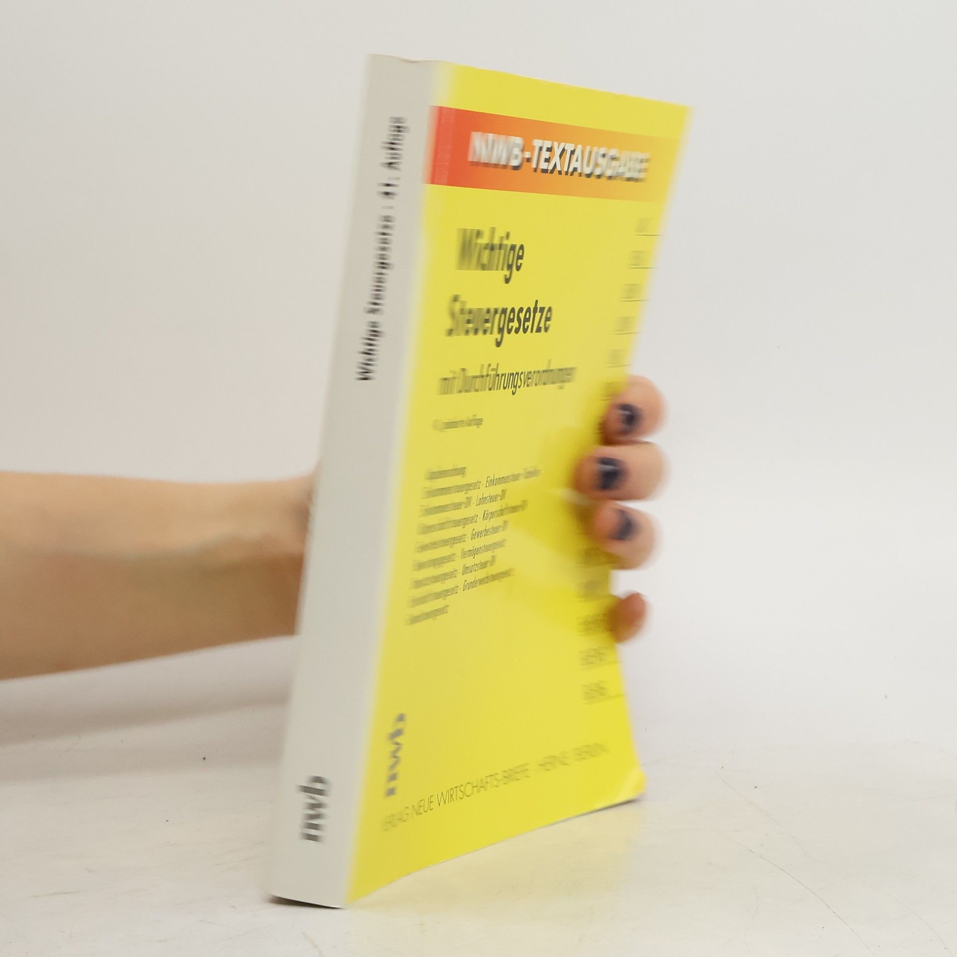 Auteurscollectief Wichtige Steuergesetze