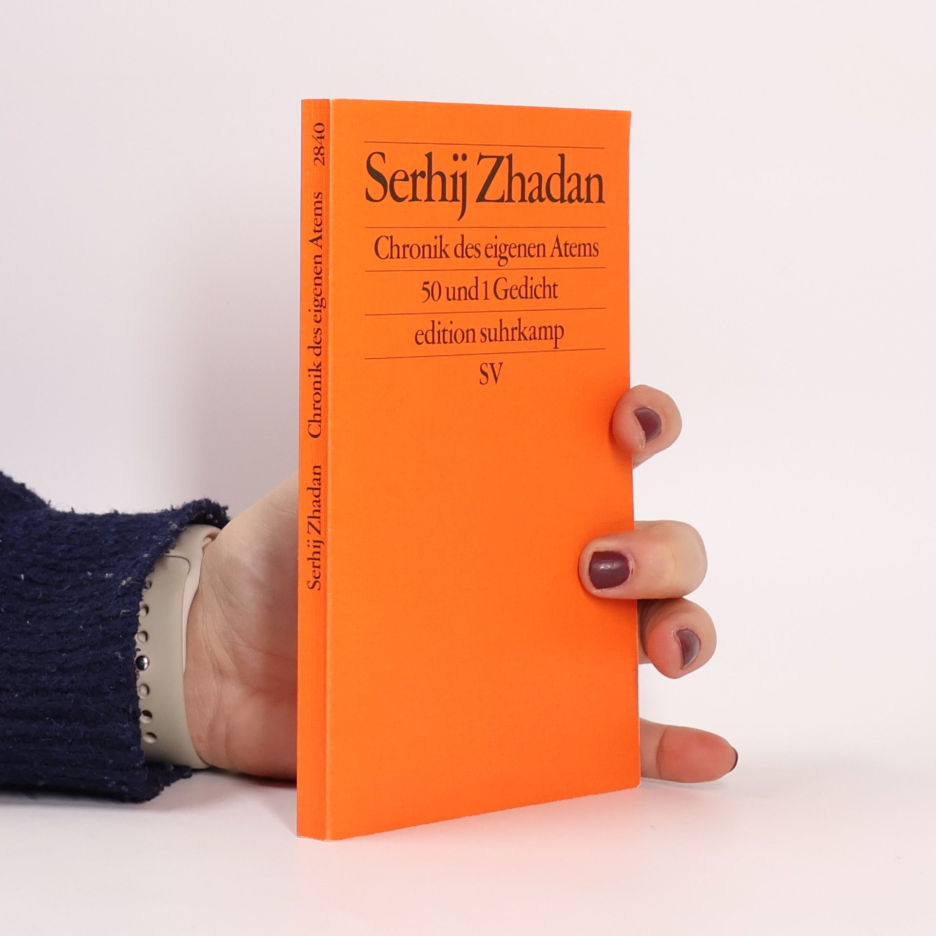 Chronik des eigenen Atems. 50 + 1 neue Gedichte | Ein bewegender neuer Gedichtband des ukrainischen Friedenspreisträgers