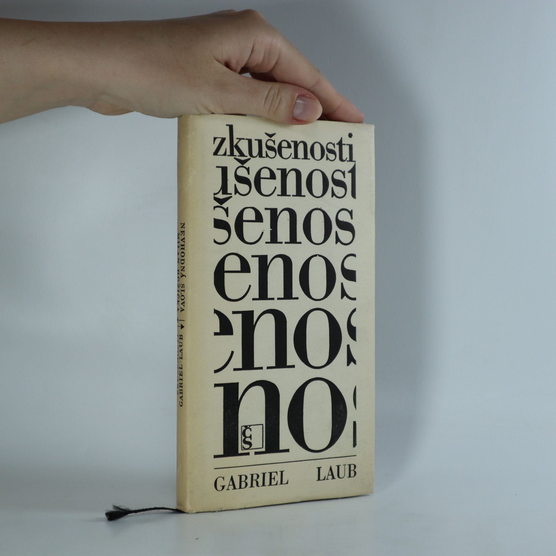 Gabriel Laub Zkušenosti; Nevhodná slova