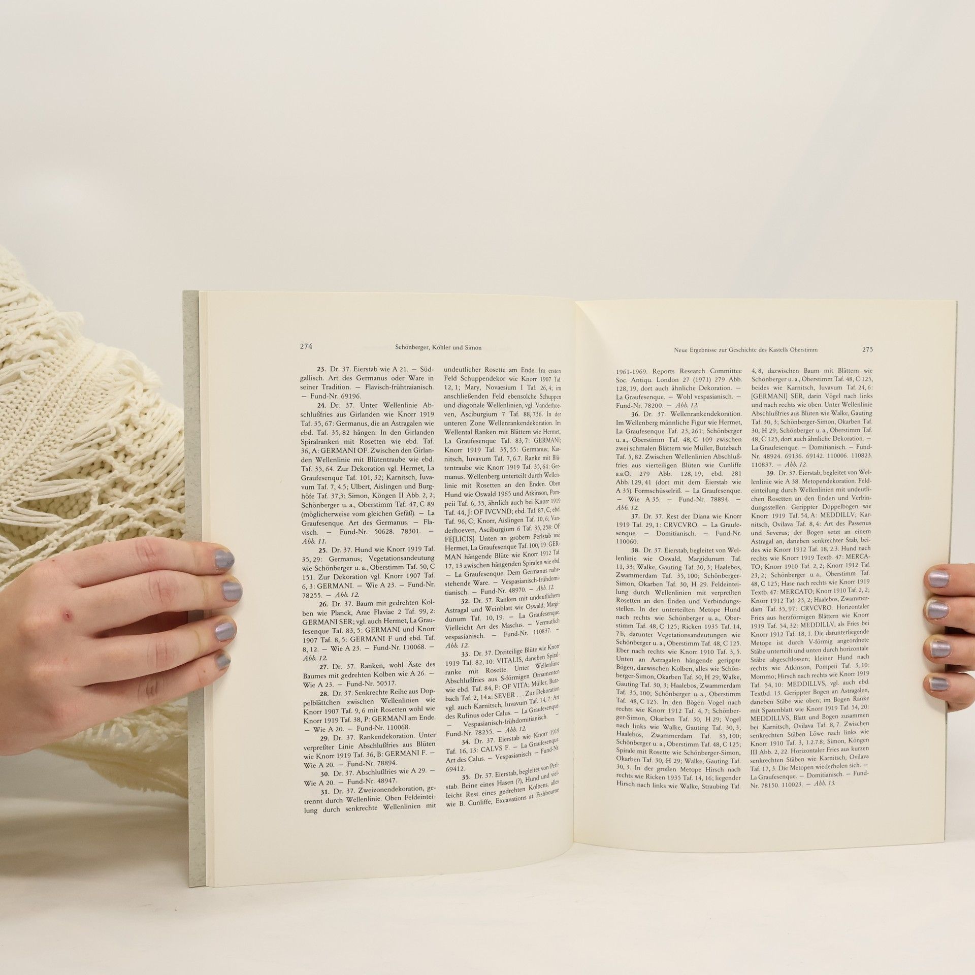 B. Becker Neue Ergebnisse zur Geschichte des Kastells Oberstimm