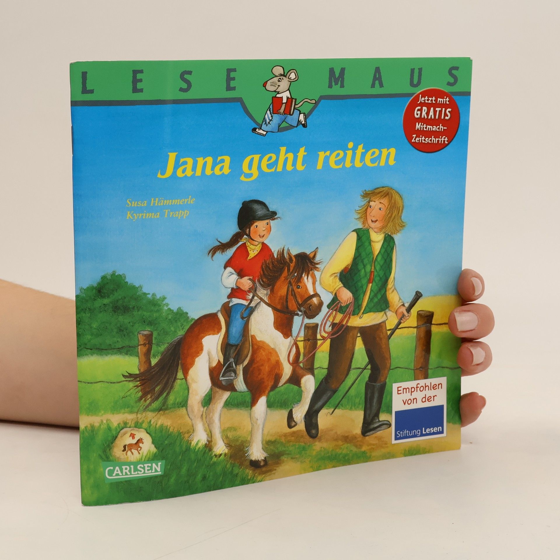 Lesemaus. Jana geht reiten