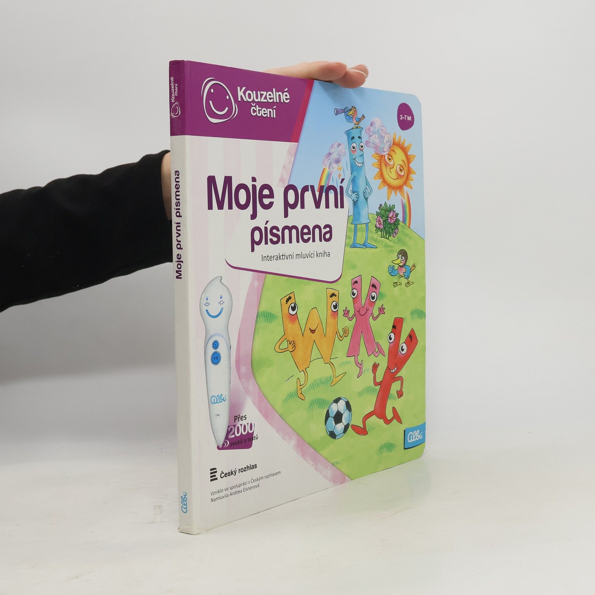 Jan Vodňanský Moje první písmena. Interaktivní mluvící kniha