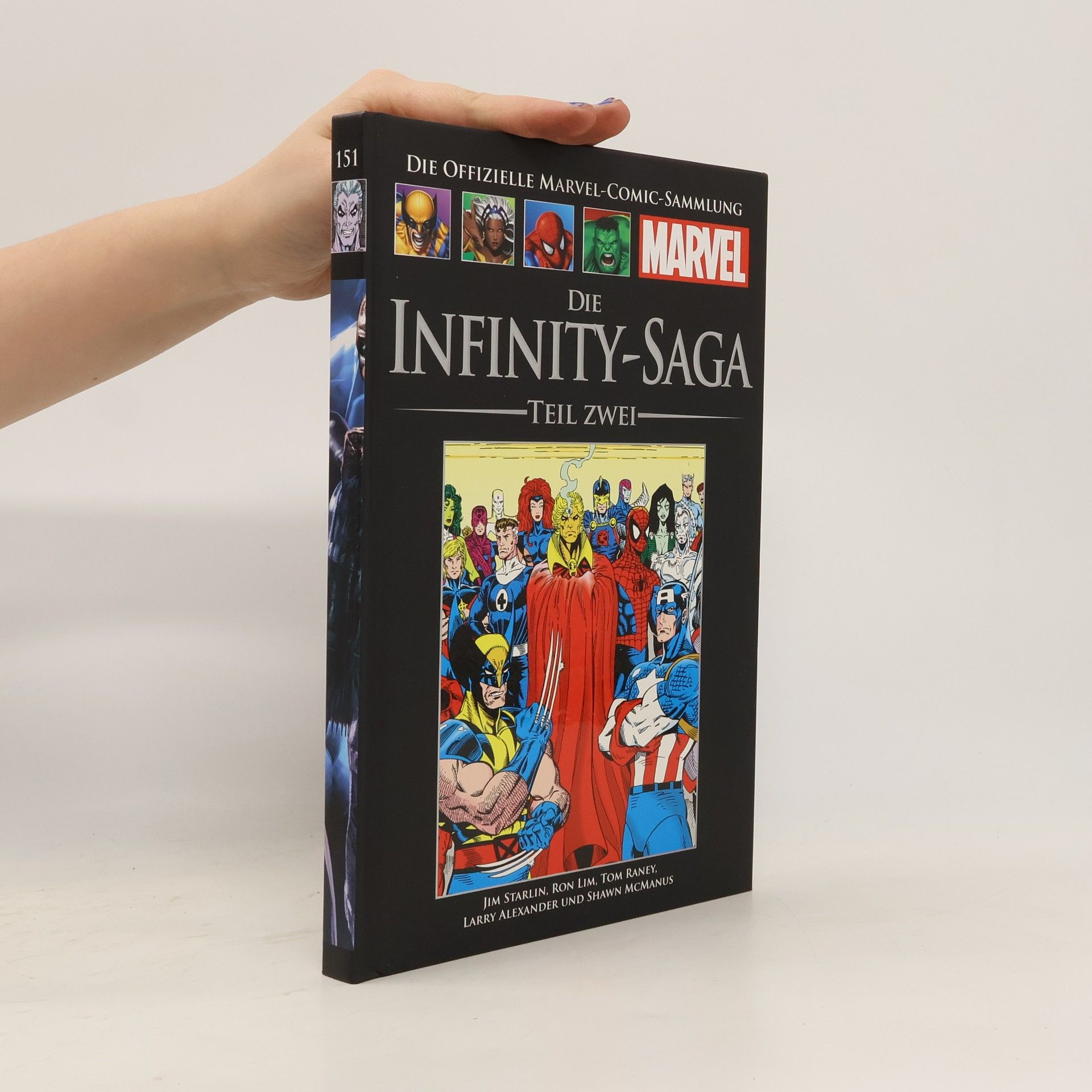 Jim Starlin Die offizielle Marvel-Comic-Sammlung 151. Die Infinity-Saga Teil 2