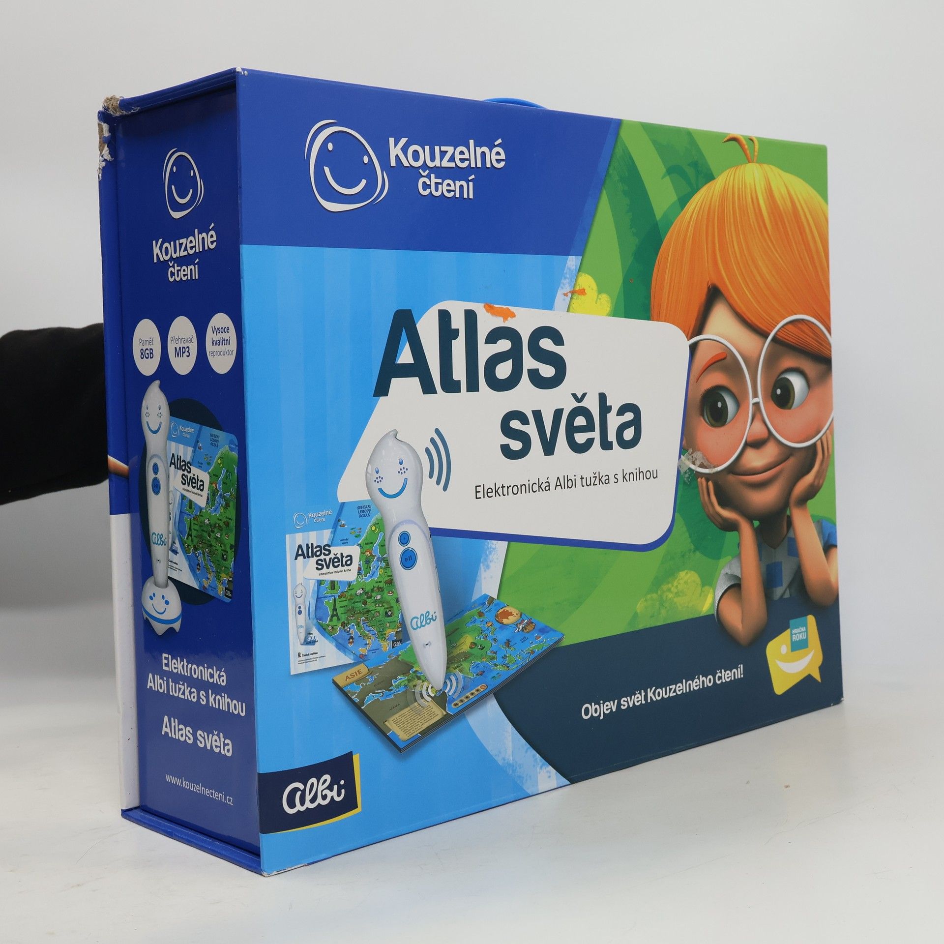 Autorenkollektiv Kouzelné čtení. Atlas světa (box, elektronická tužka, průvodce)