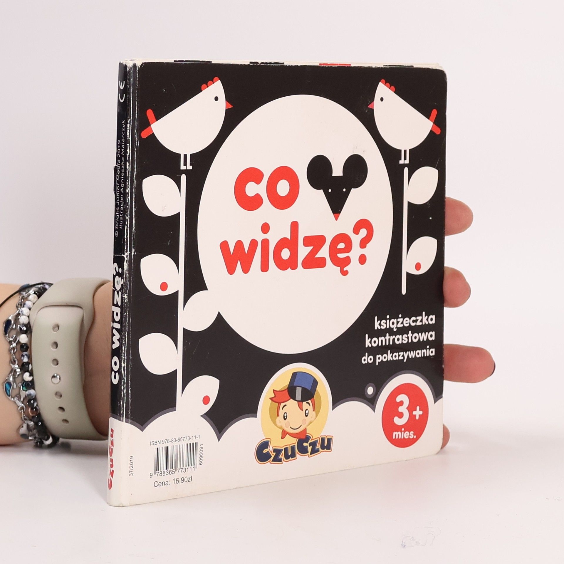 Agnieszka Malarczyk Co widzę? Książeczka kontrastowa