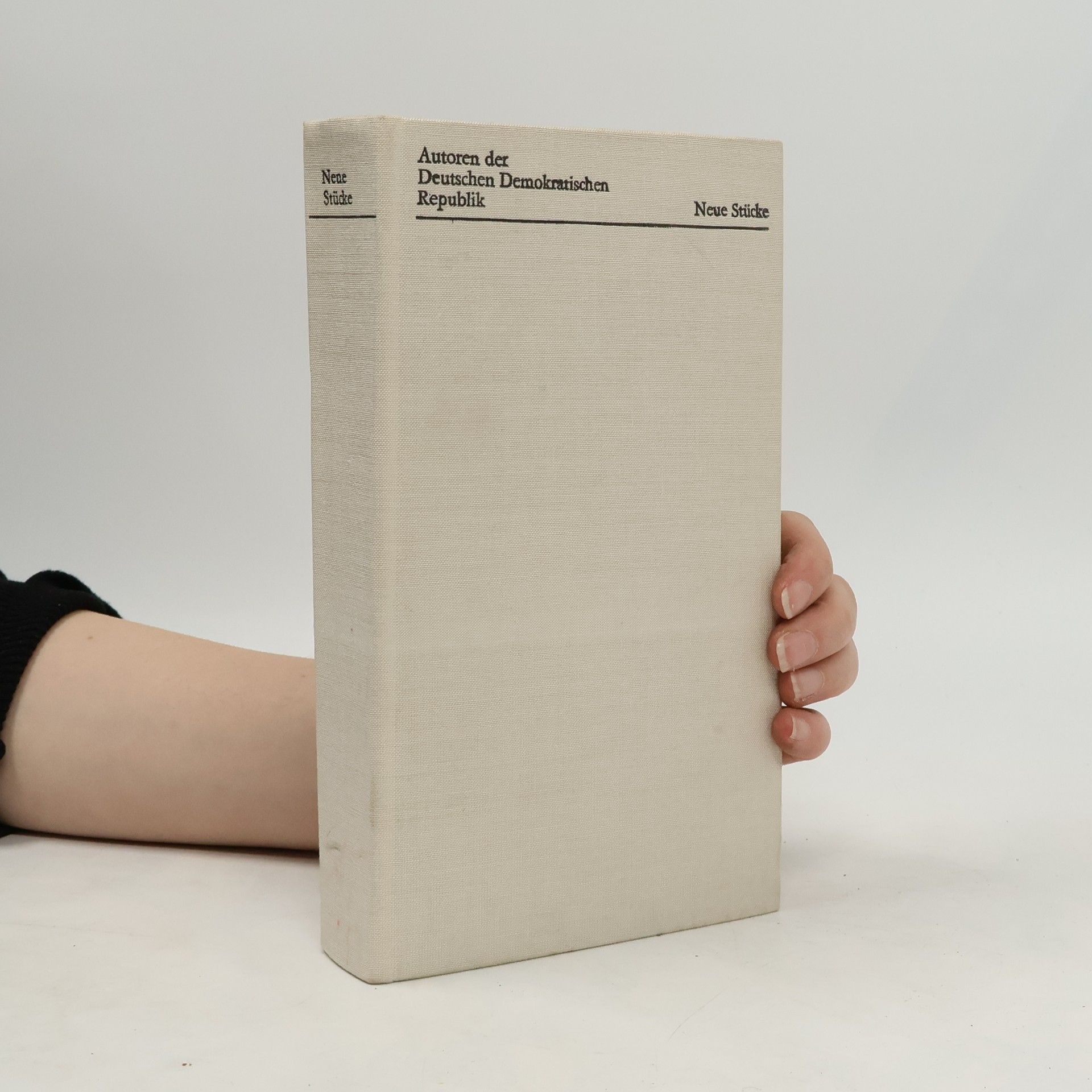 Various authors Autoren der Deutschen Demokratischen Republik. Neue Stücke