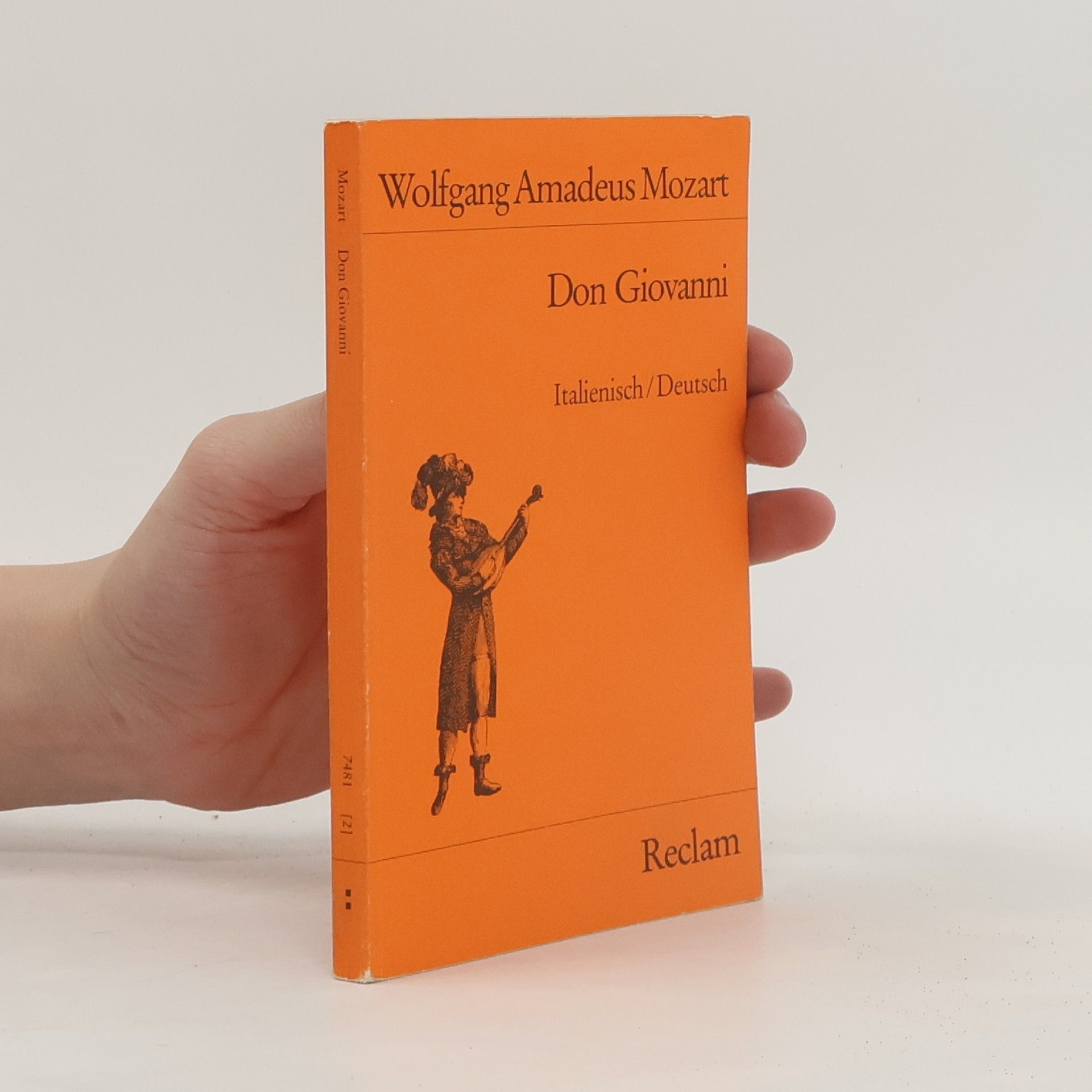 Wolfgang Amadeus Mozart Don Giovanni. Textbuch Italienisch-Deutsch