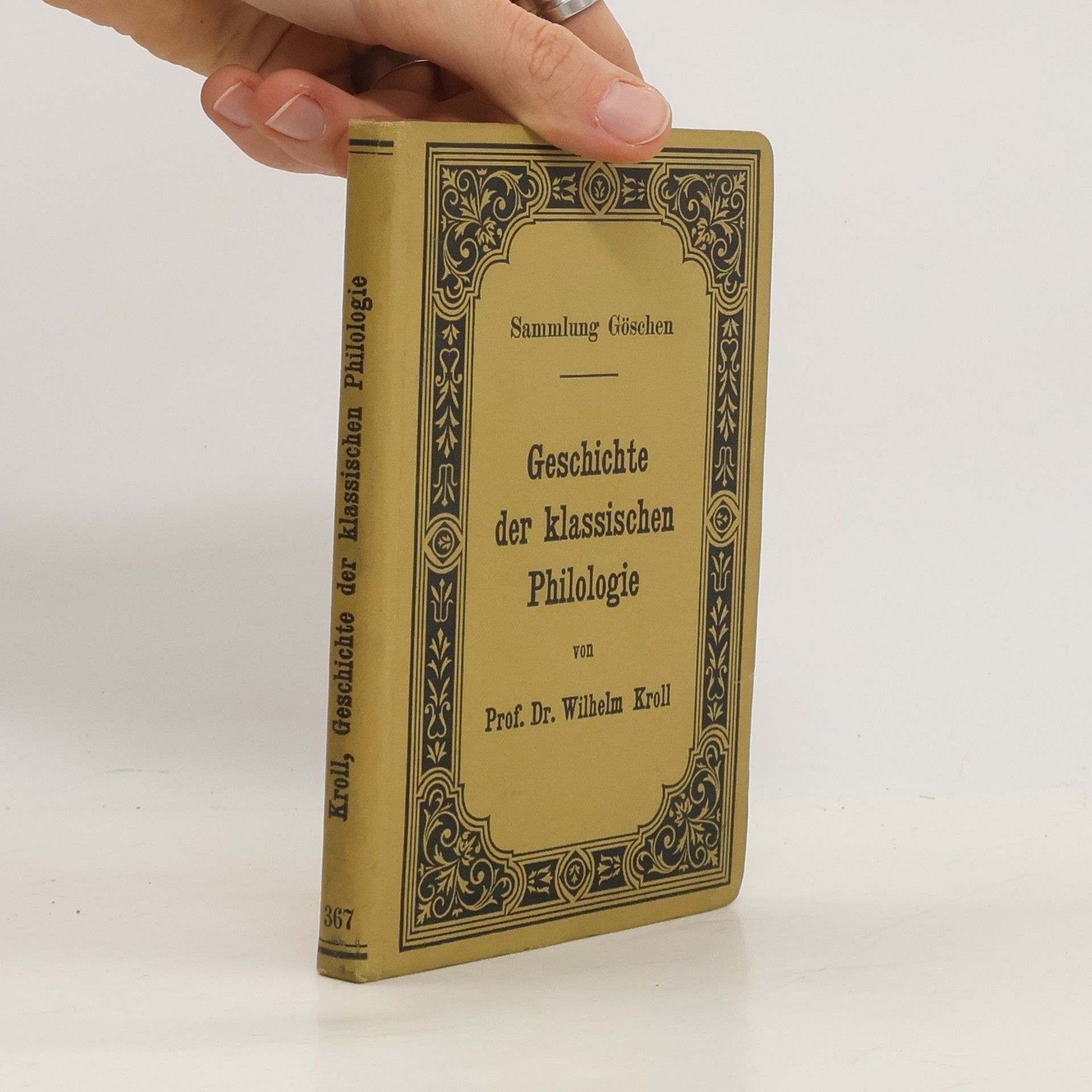 Geschichte der klassischen Philologie