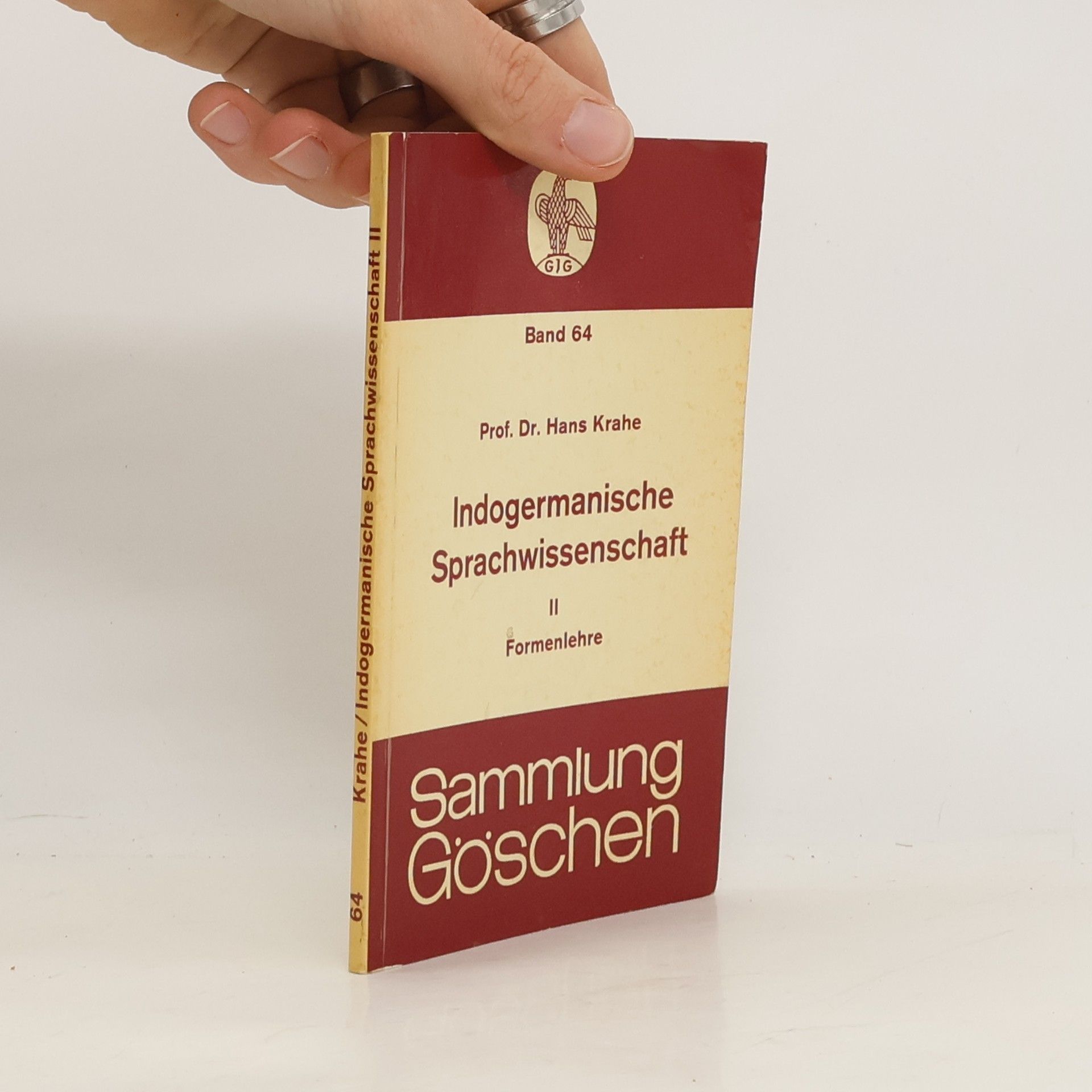 Hans Krahe Germanische Sprachwissenschaft II. Formenlehre