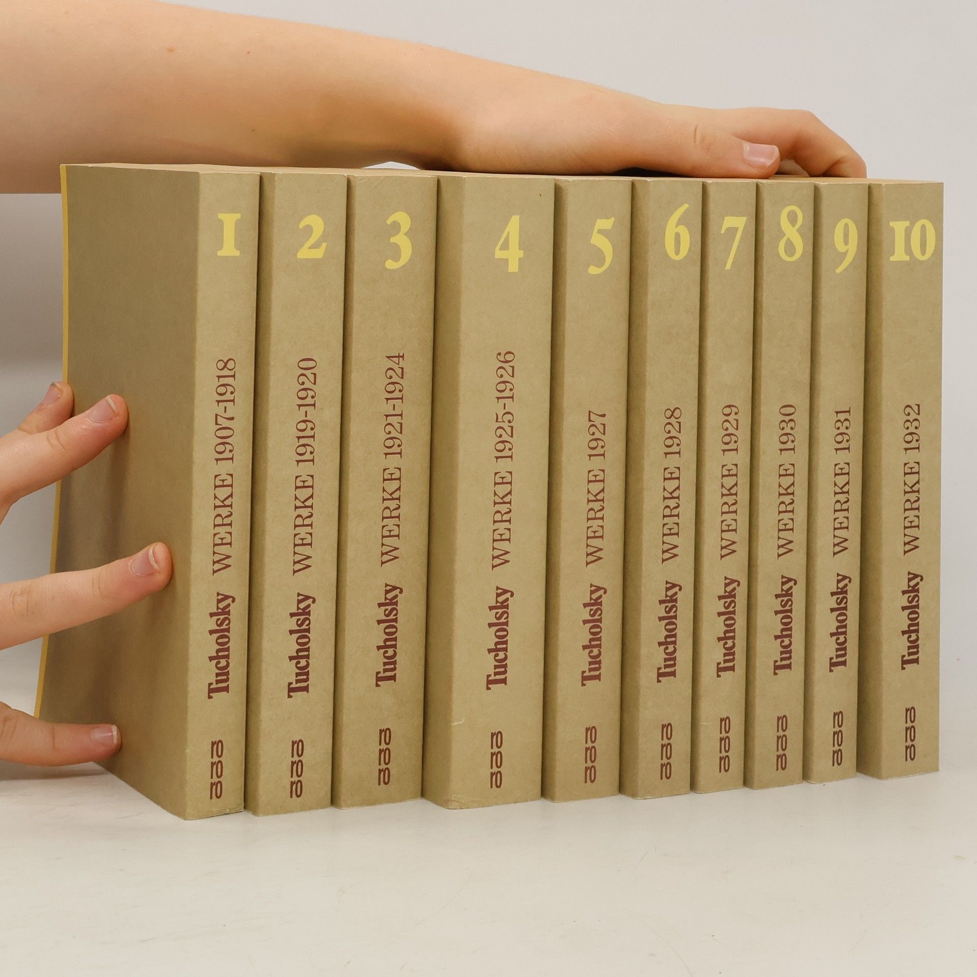 Kurt Tucholsky Gesammelte Werke. Band 1-10