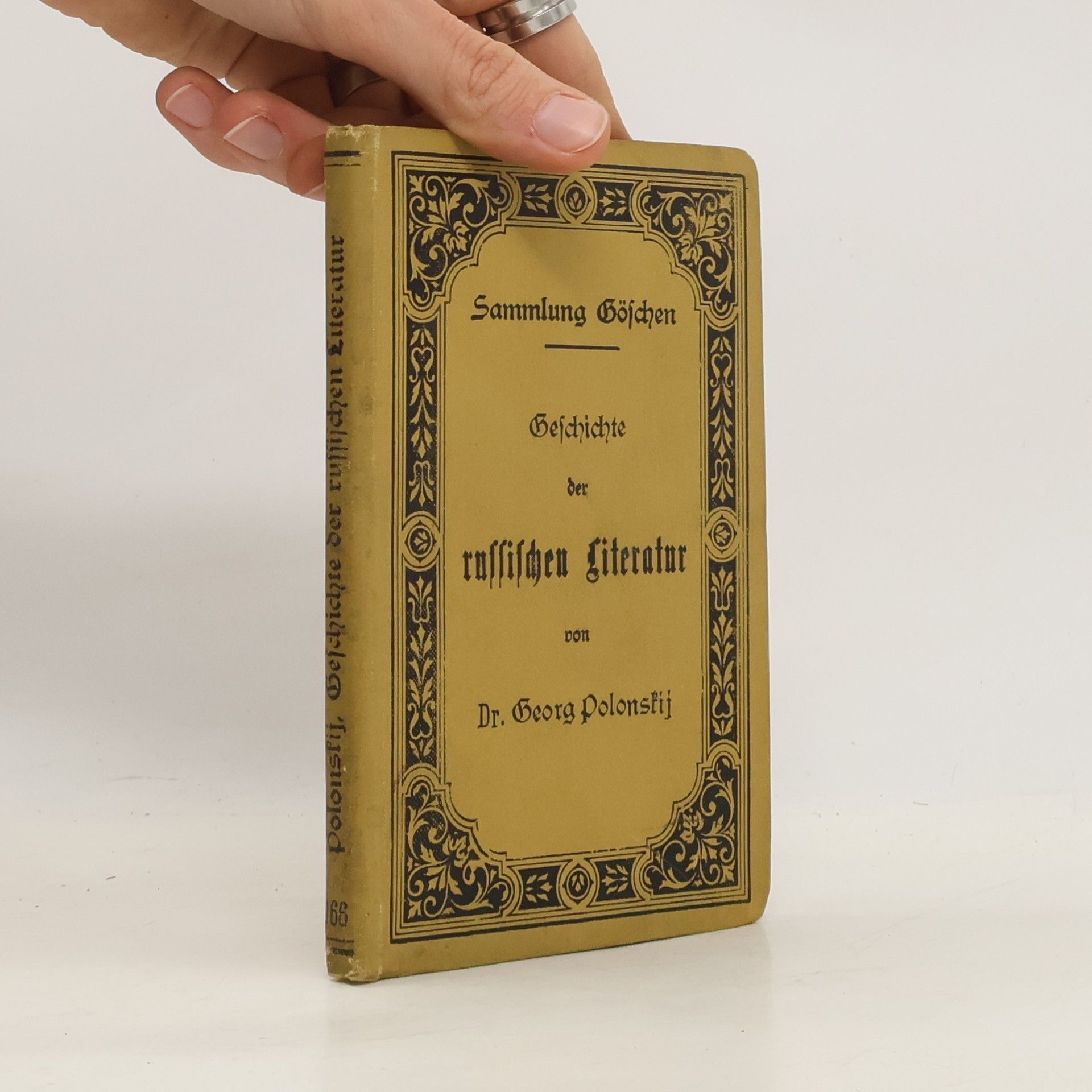 Georg Polonskij Geschichte der russischen Literatur