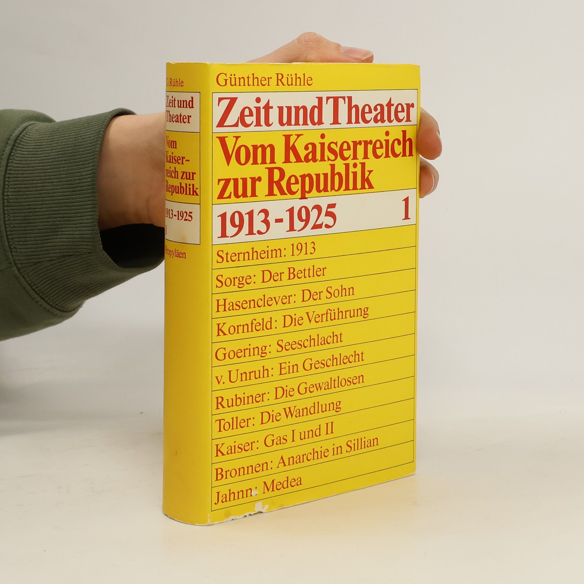 Günther Rühle Zeit und Theater