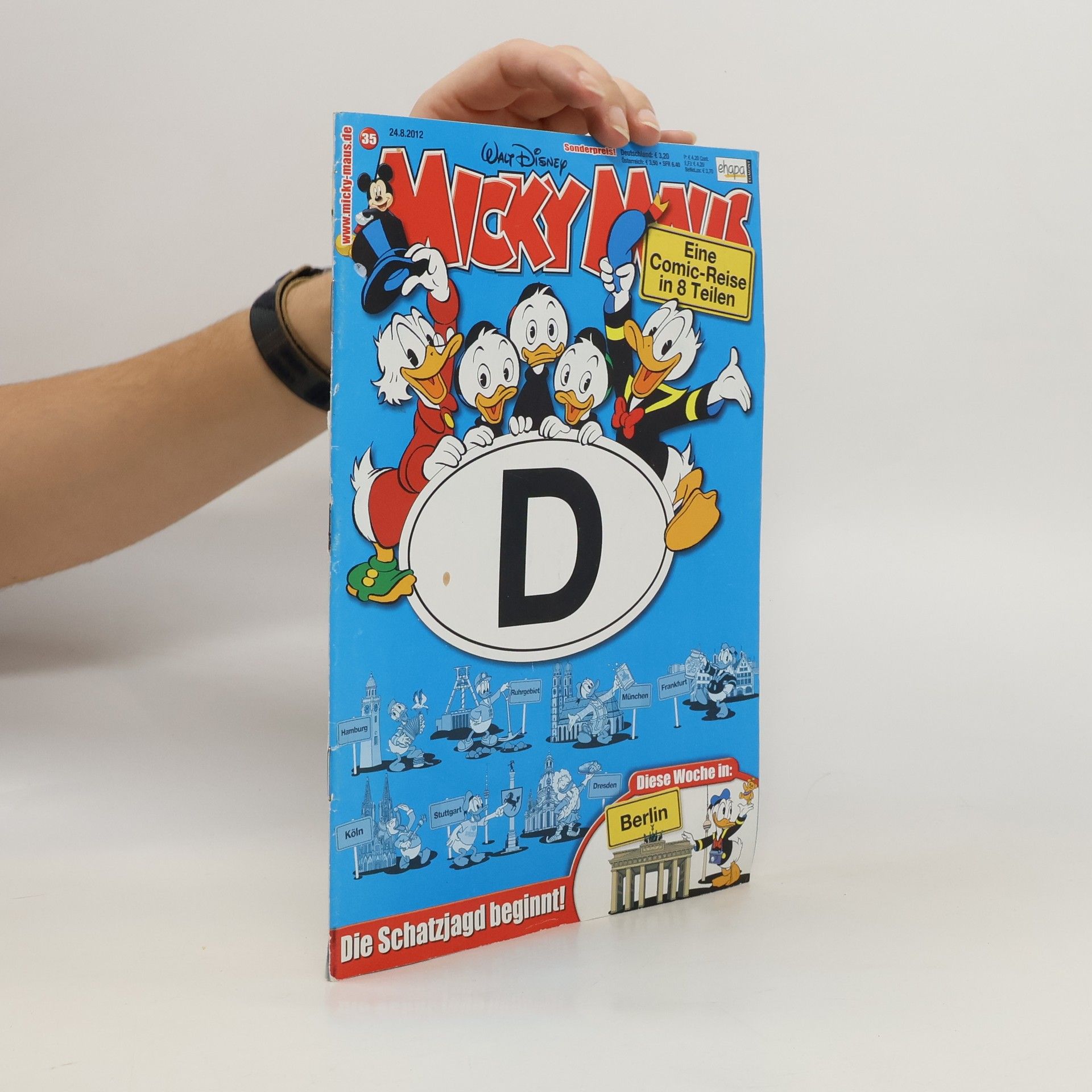 Walt Disney Micky Maus 35. Die Schatzjagd beginnt!