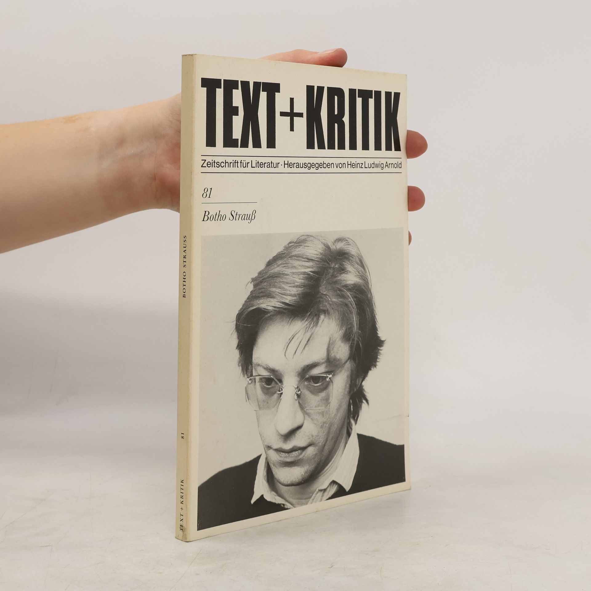 Botho Strauss Botho Strauß.