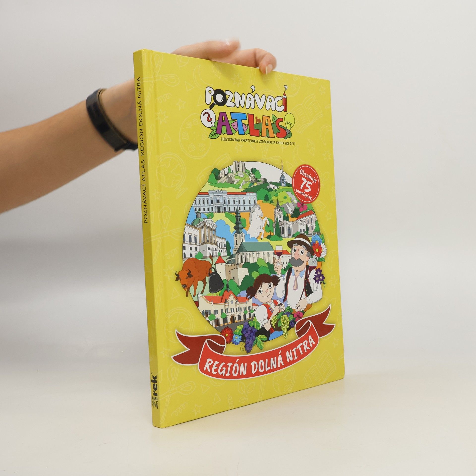 Kolektiv autorů Poznávací atlas. Región Dolná Nitra