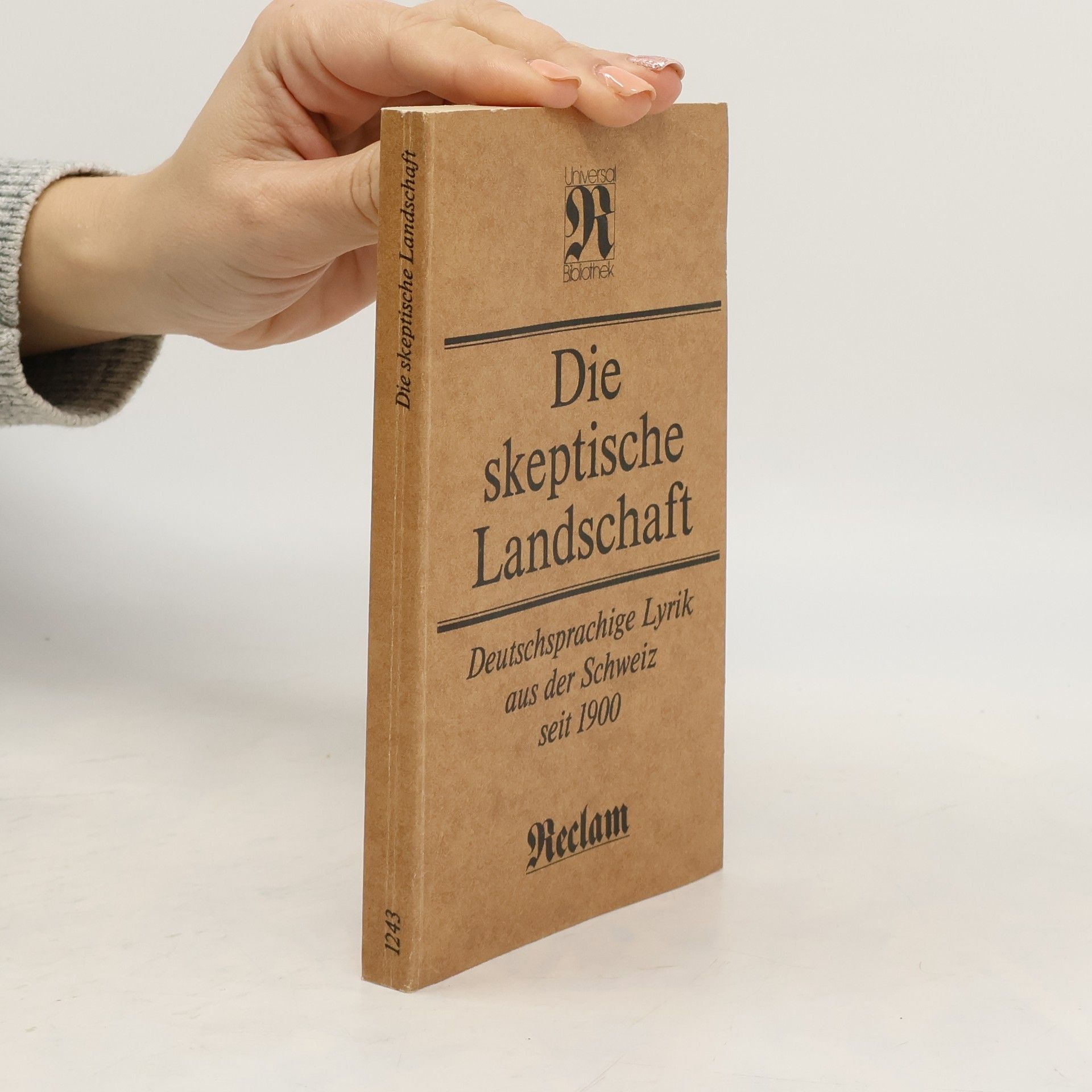 Klaus D. Schult Die skeptische Landschaft