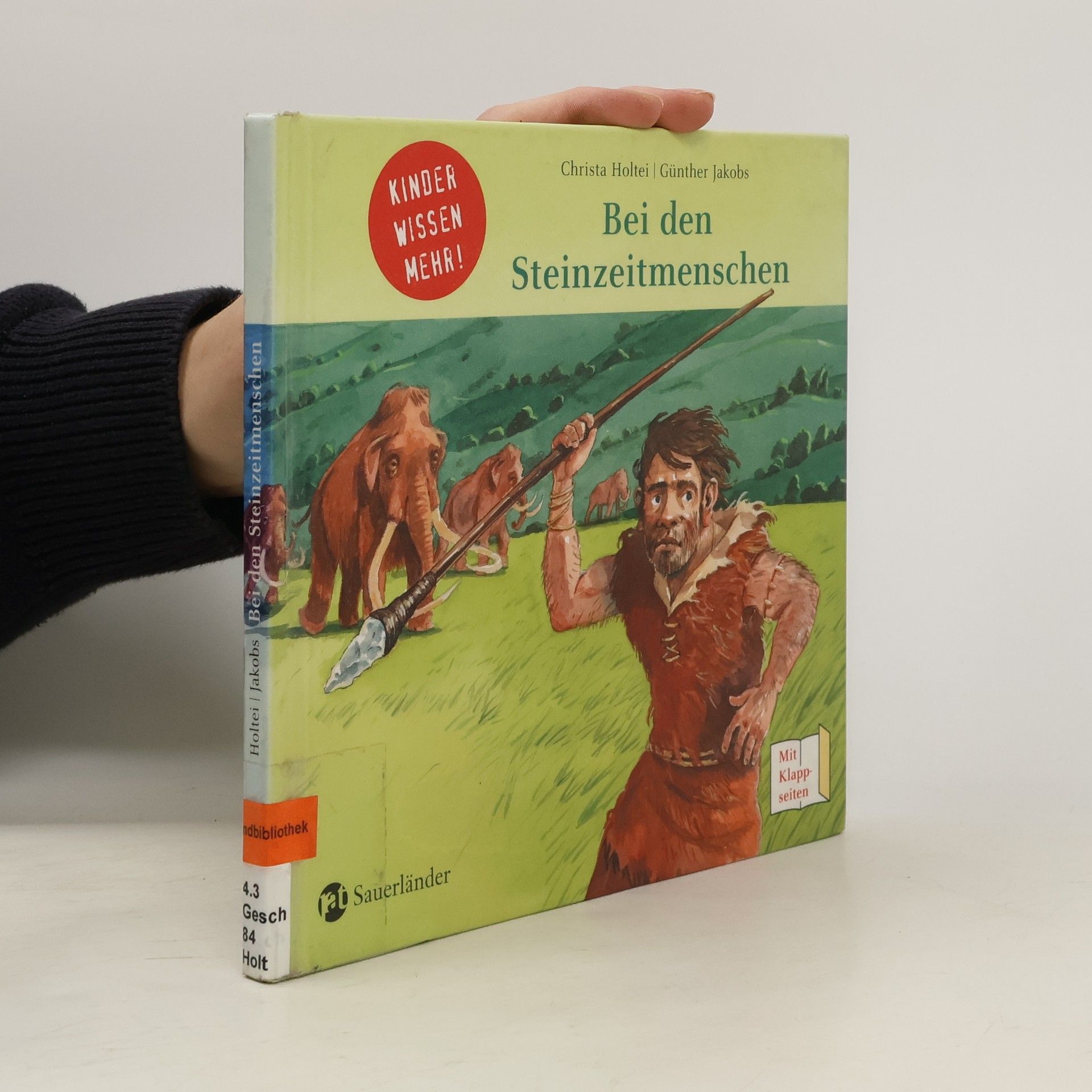 Christa Holtei Bei den Steinzeitmenschen