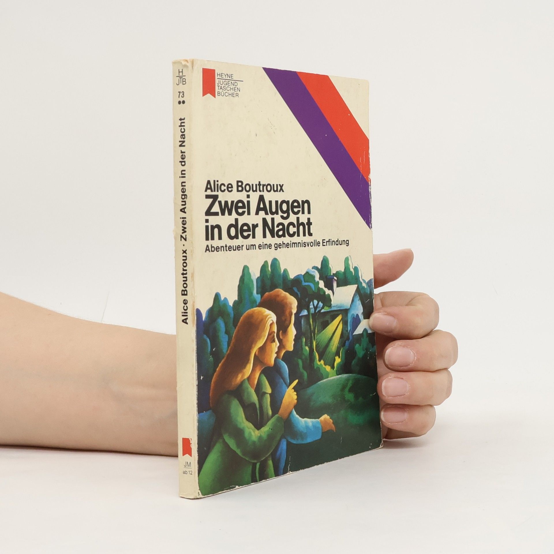 Alice Boutroux Zwei Augen in der Nacht