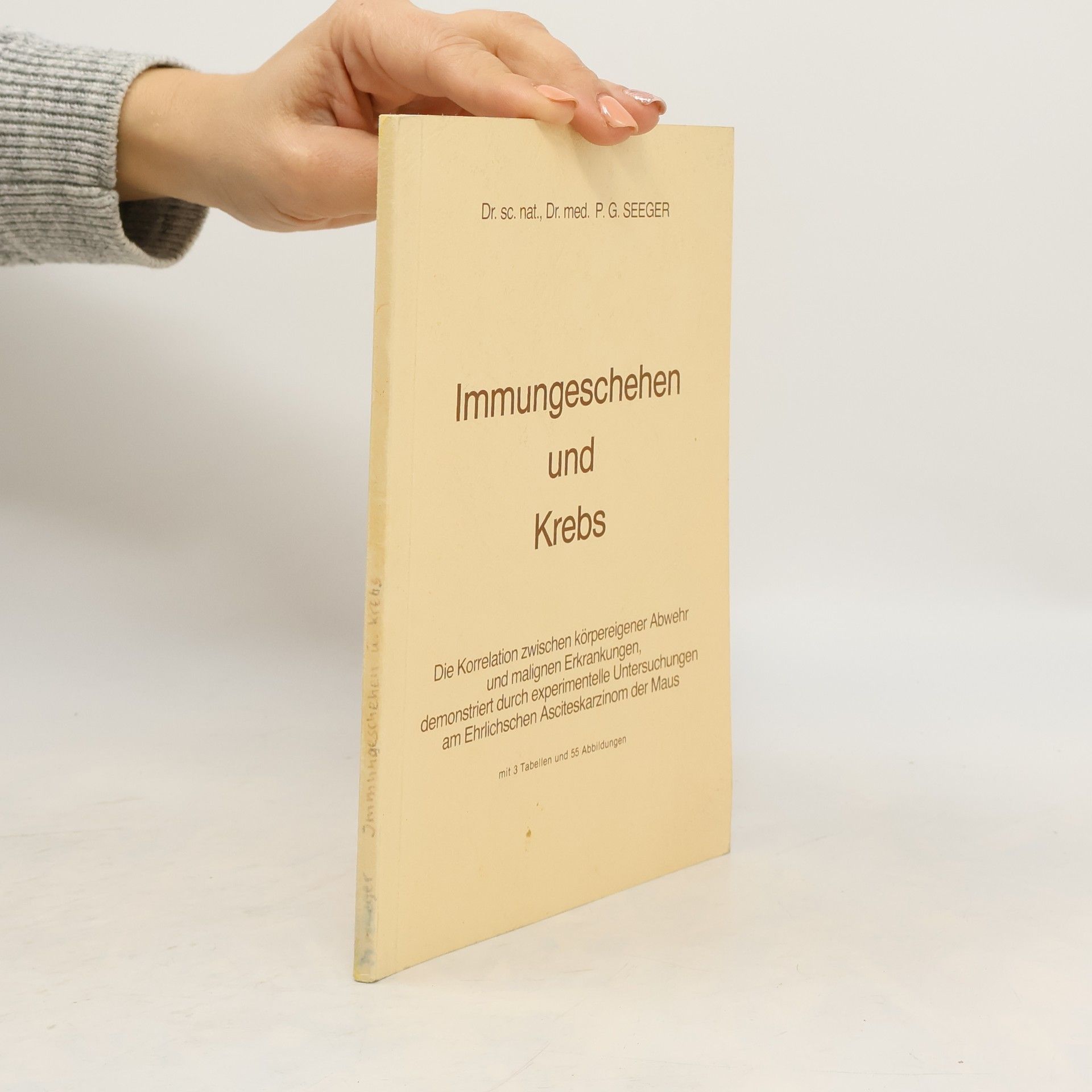 P.G. Seeger Immungeschehen und Krebs