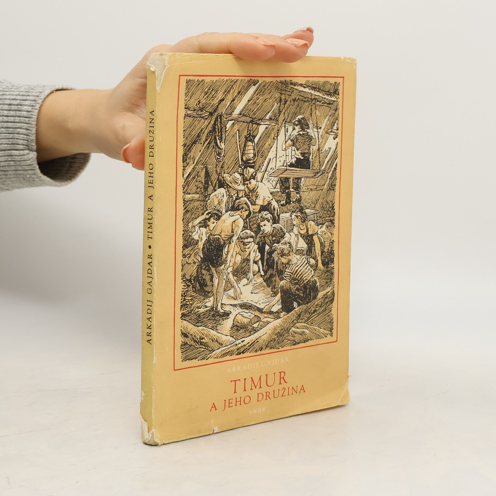 Arkadij Petrovič Gajdar Timur a jeho družina