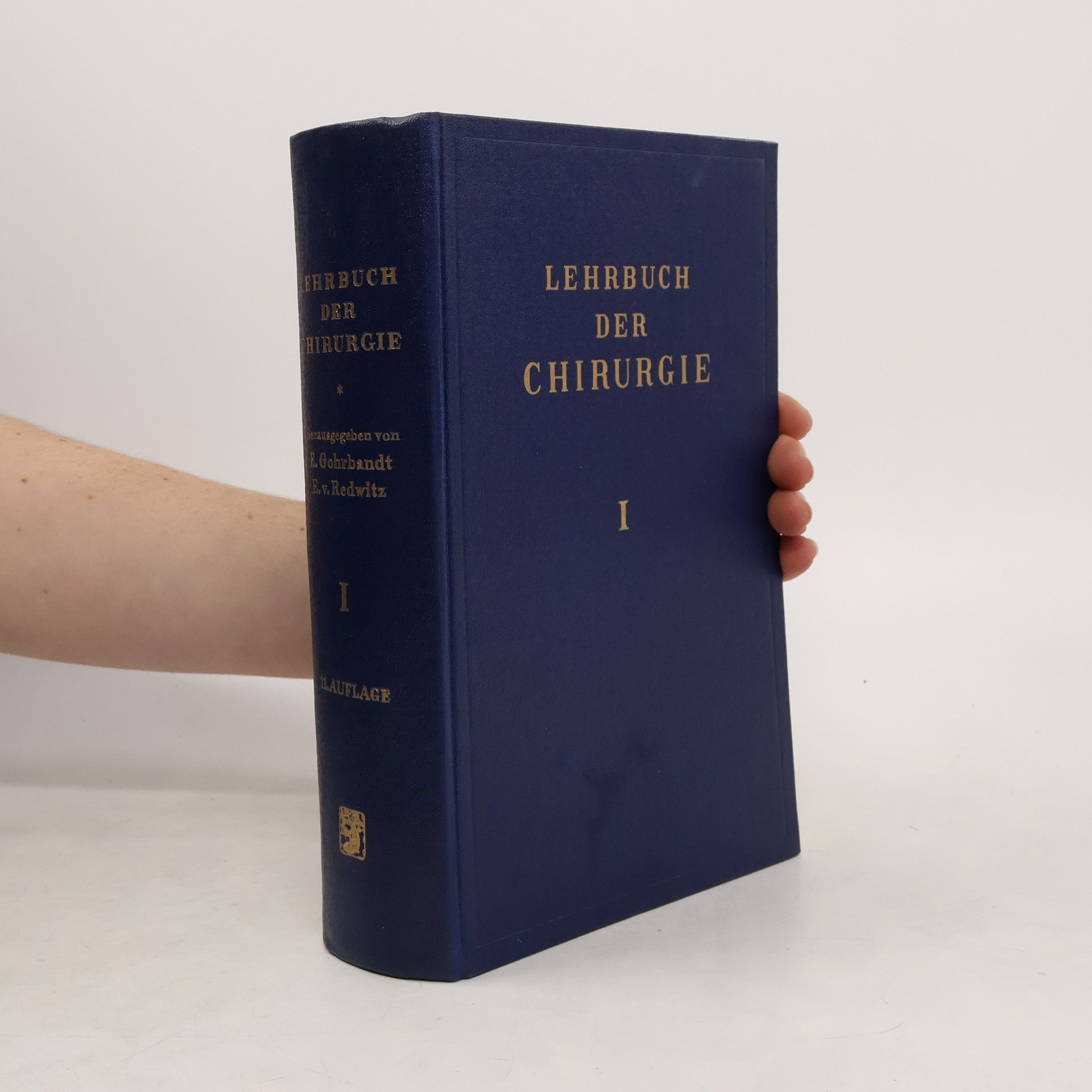 Various authors Lehrbuch der Chirurgie I
