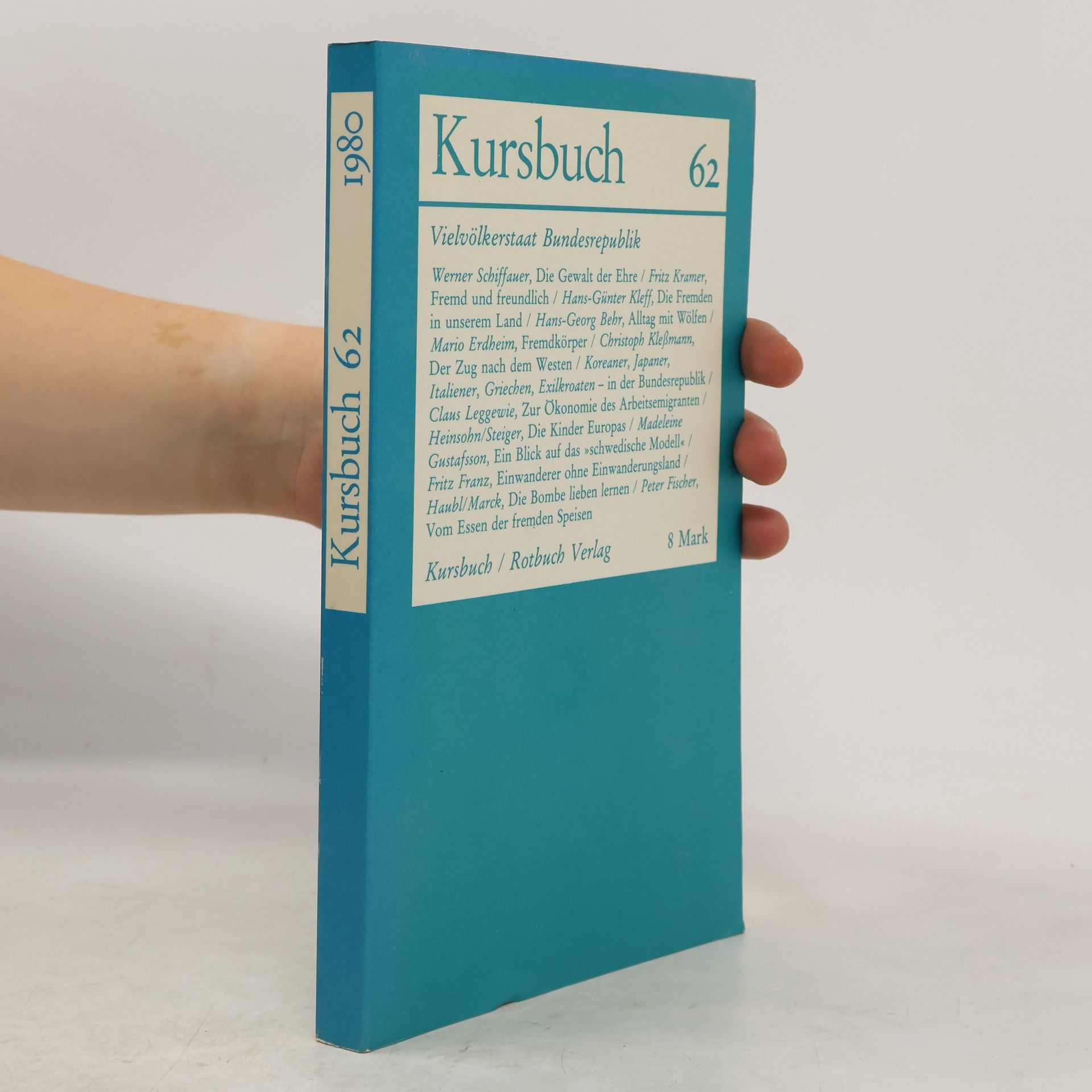 Collectif d'auteurs Kursbuch 62