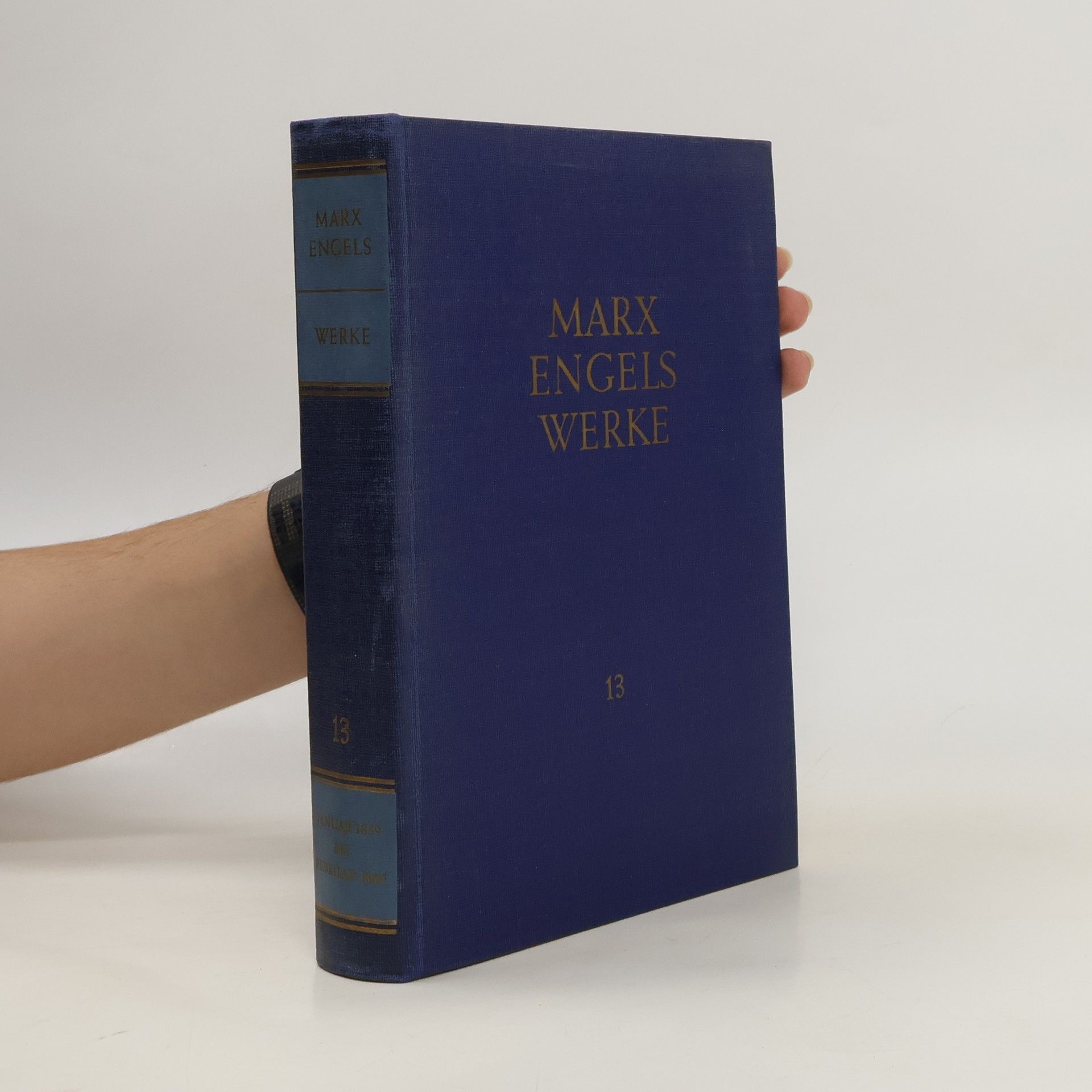 Karl Marx Marx Engels Werke 13