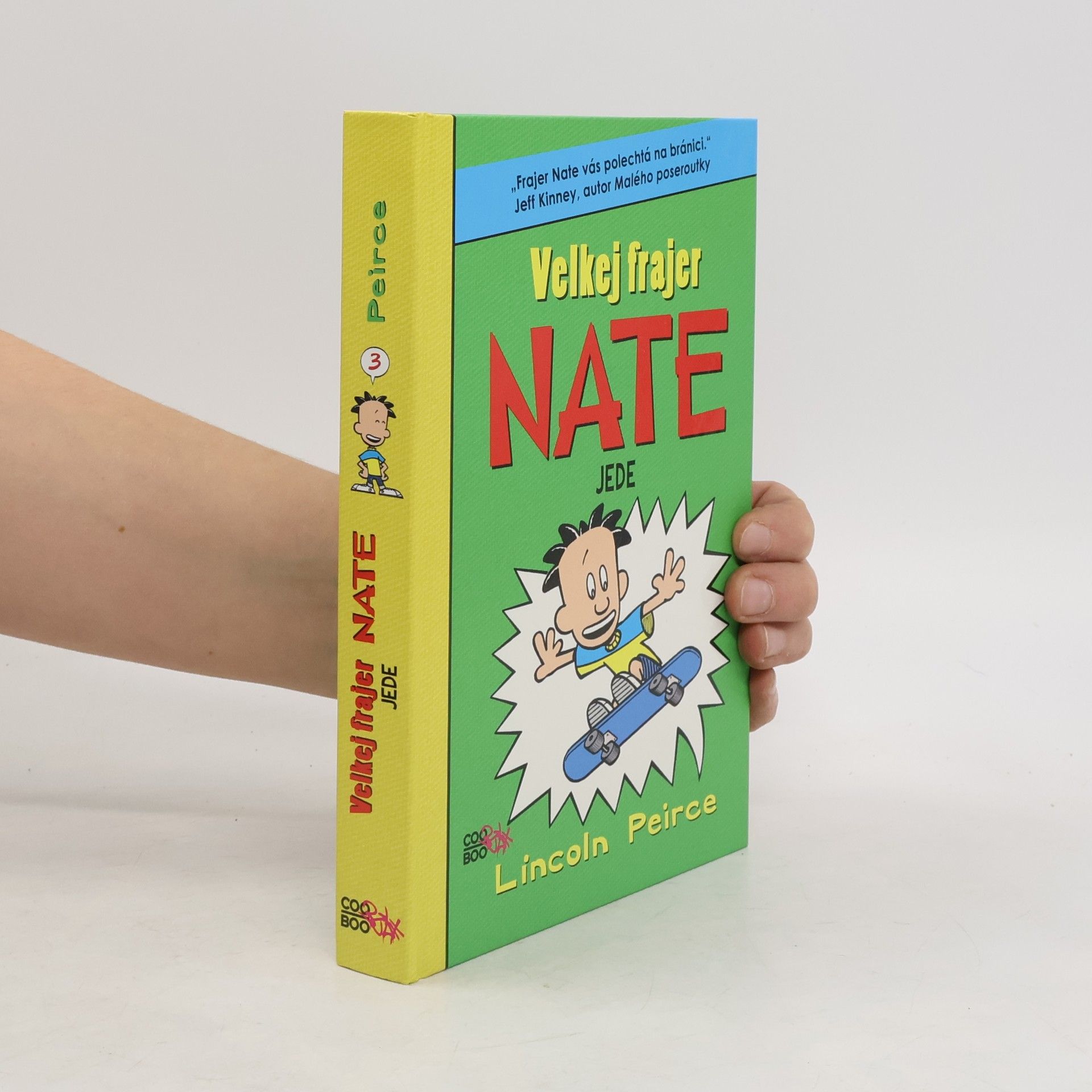 Lincoln Peirce Velkej frajer Nate jede