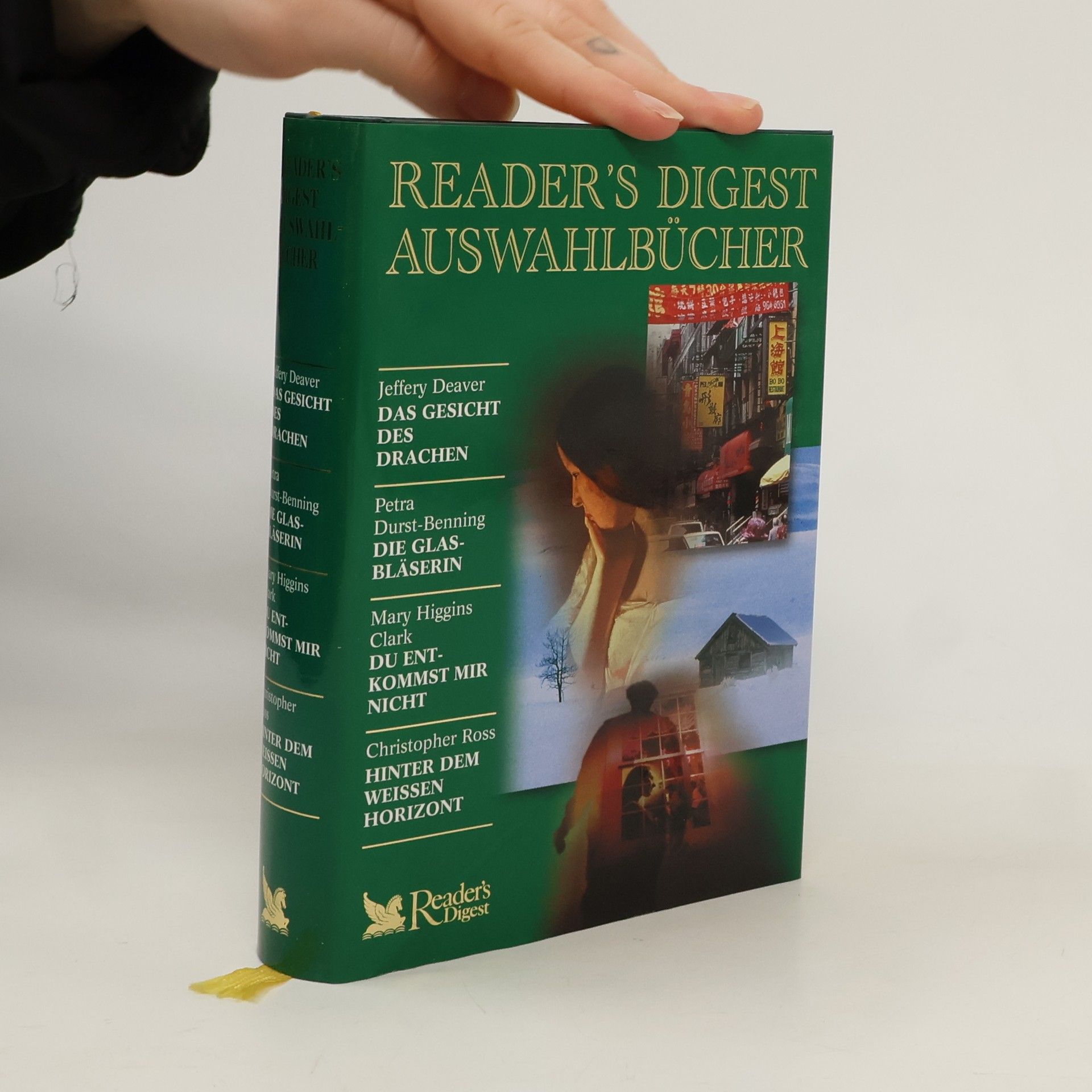 AA.VV. Reader's digest Auswahlbücher: Das Gesicht der drachen, Die Glasbläserin, Du Entkommst mir nicht, Hinter dem weissen horizont