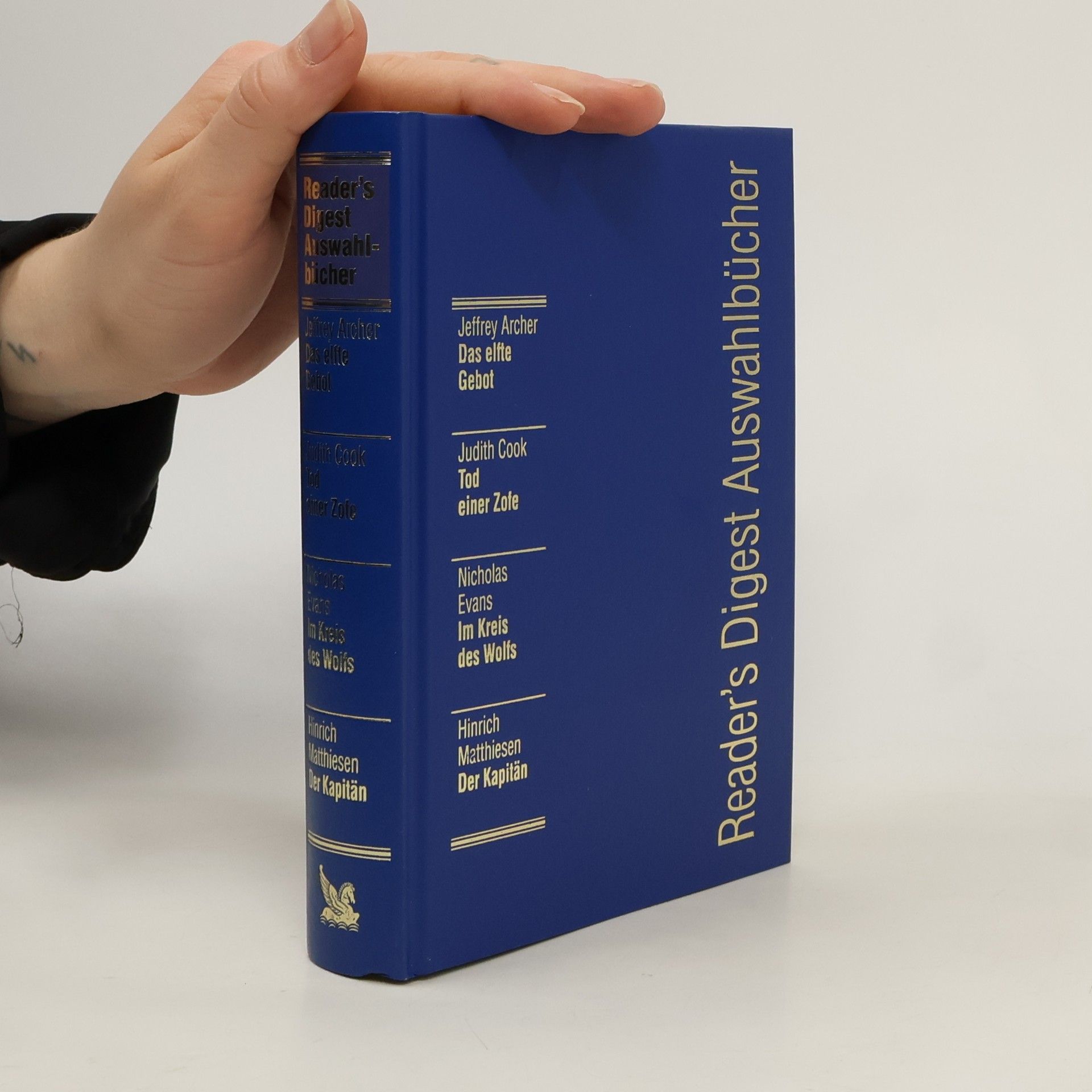Jeffrey Archer Reader's Digest Auswahlbücher. Dal elfte Gebot. Tod einer Zofe. Im Kreis des Wolfs. Der Kapitän
