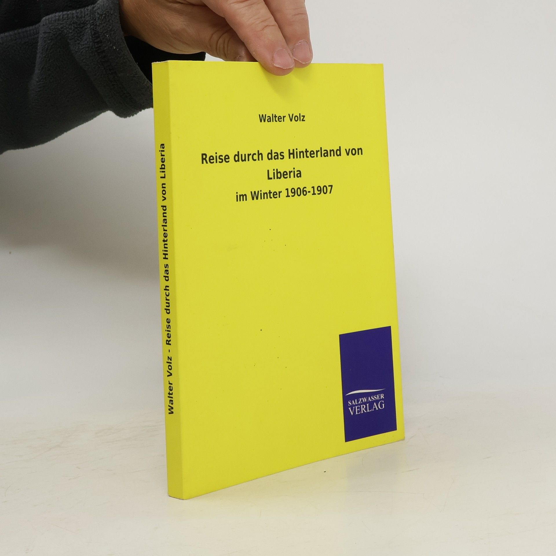 Walter Volz Reise durch das Hinterland von Liberia