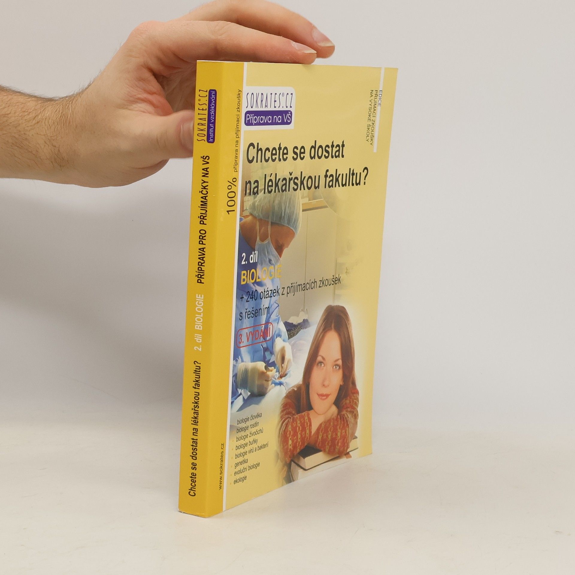 Jan Nejedlík Chcete se dostat na lékařskou fakultu? 2. díl, Biologie