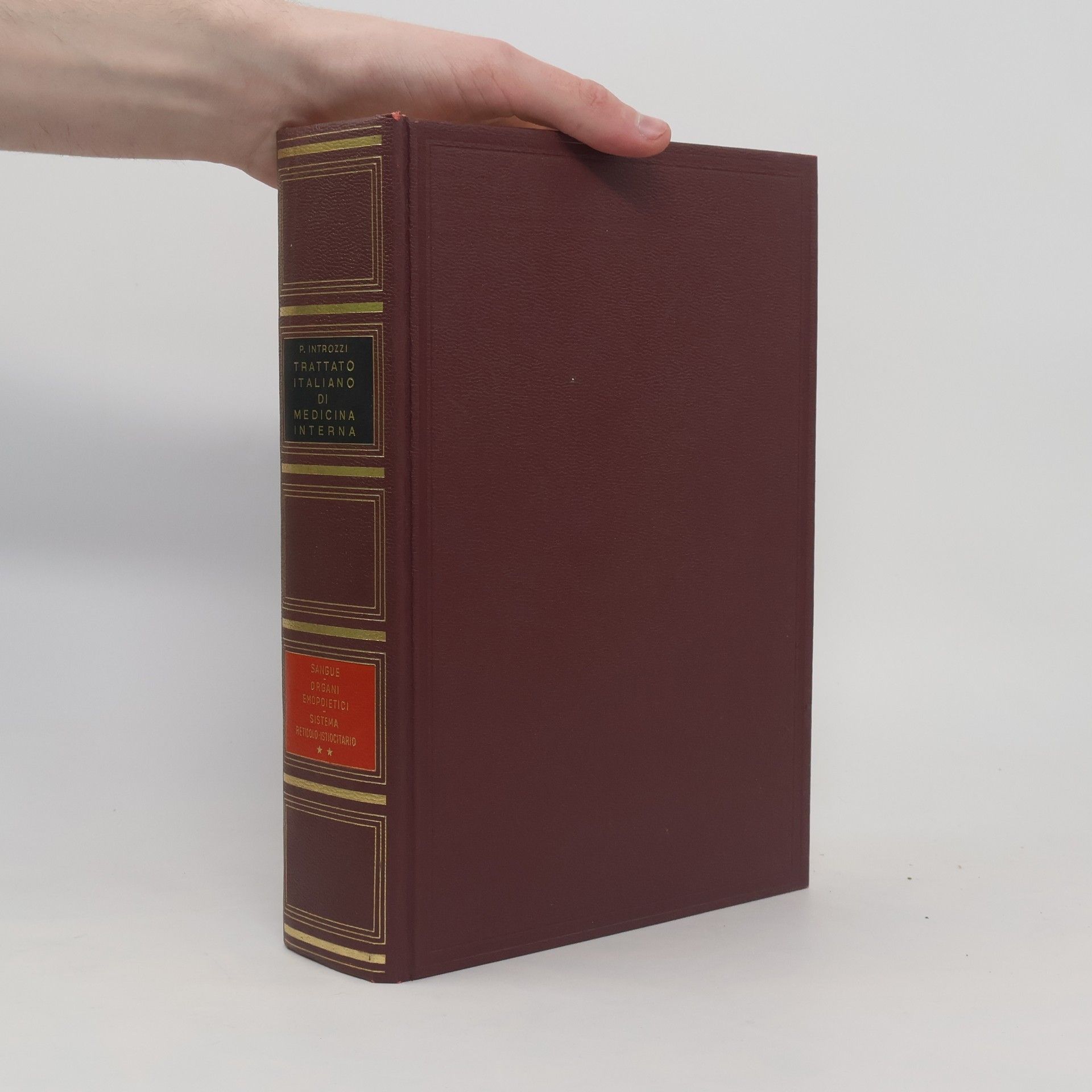 Paolo Introzzi Trattato italiano di medicina interna