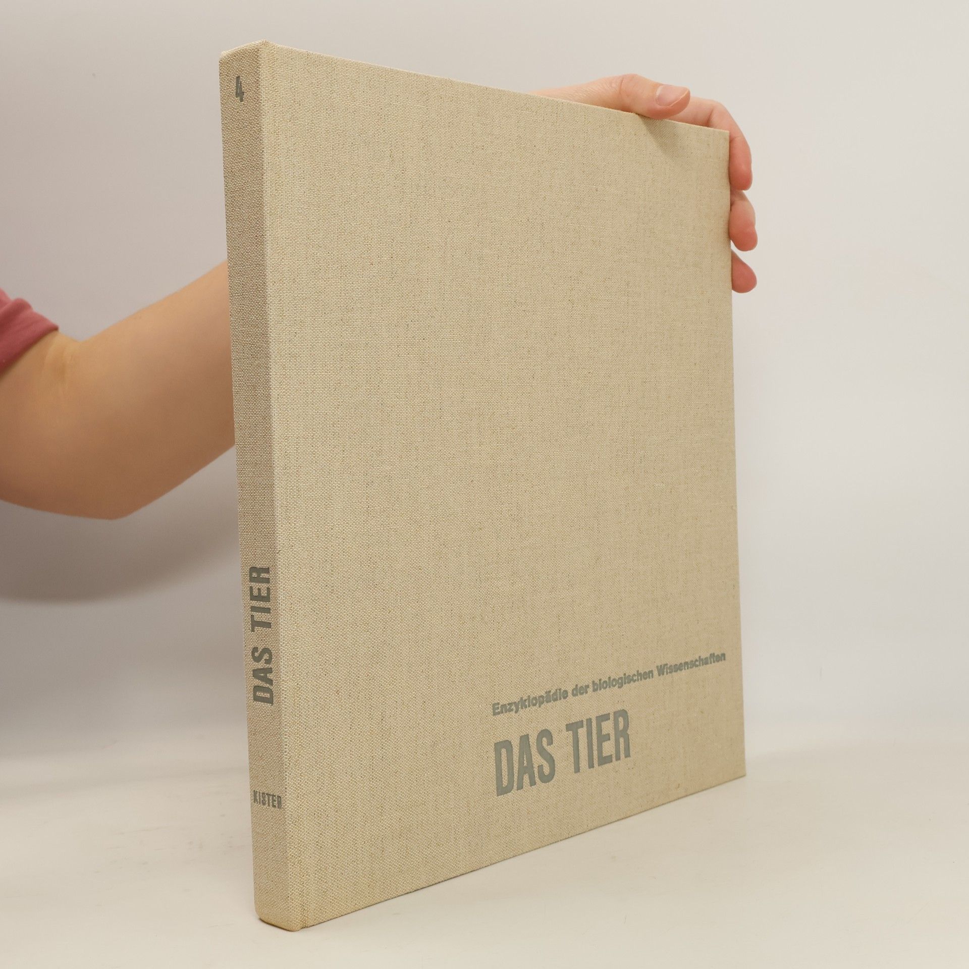 Autores varios Das Tier Enzyklopädie der biologischen Wissenschaften