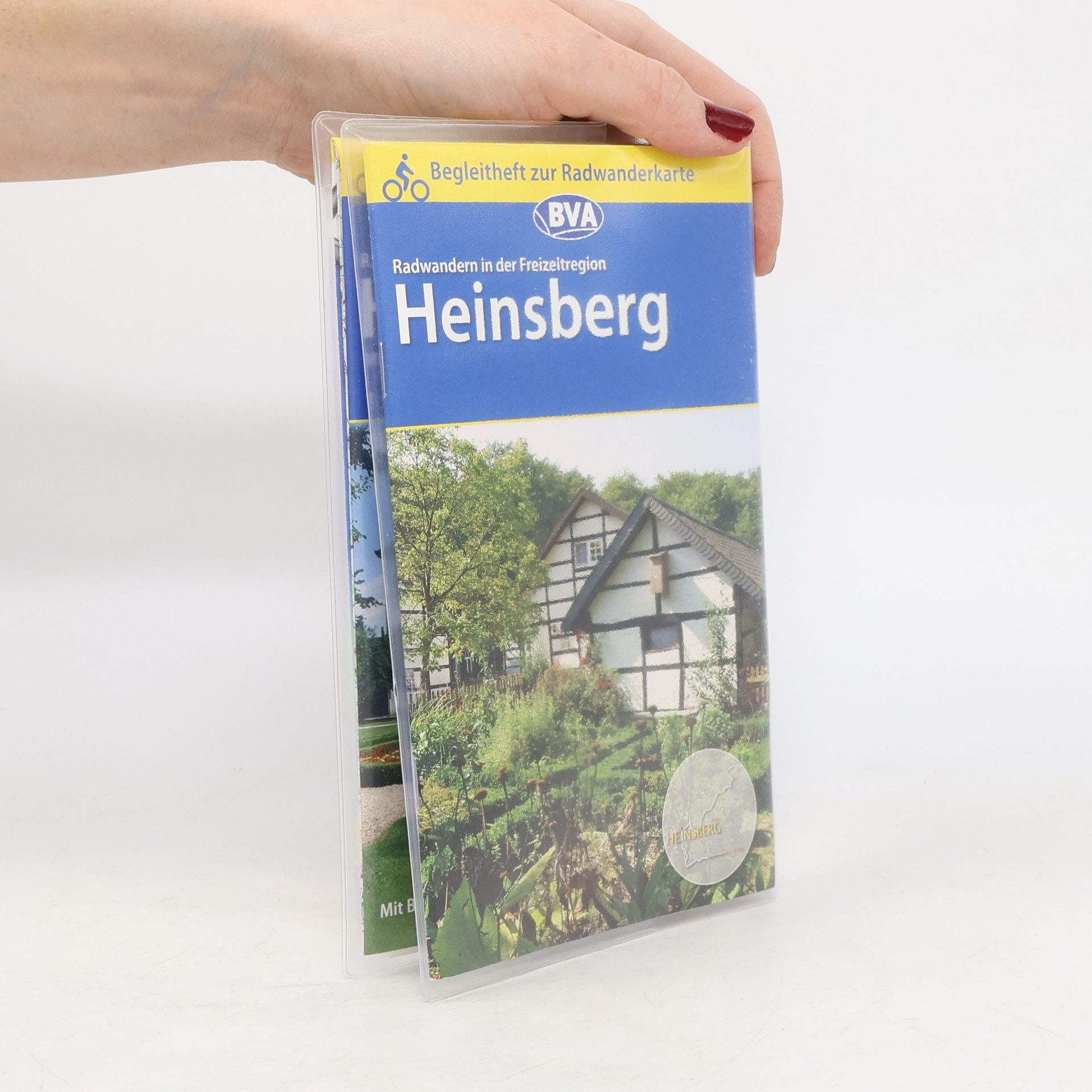 Autores varios BVA Radwanderkarte Radwandern in der Freizeitregion Heinsberg 1:50.000, reiß- und wetterfest und mit GPS-Track-Download der ausg