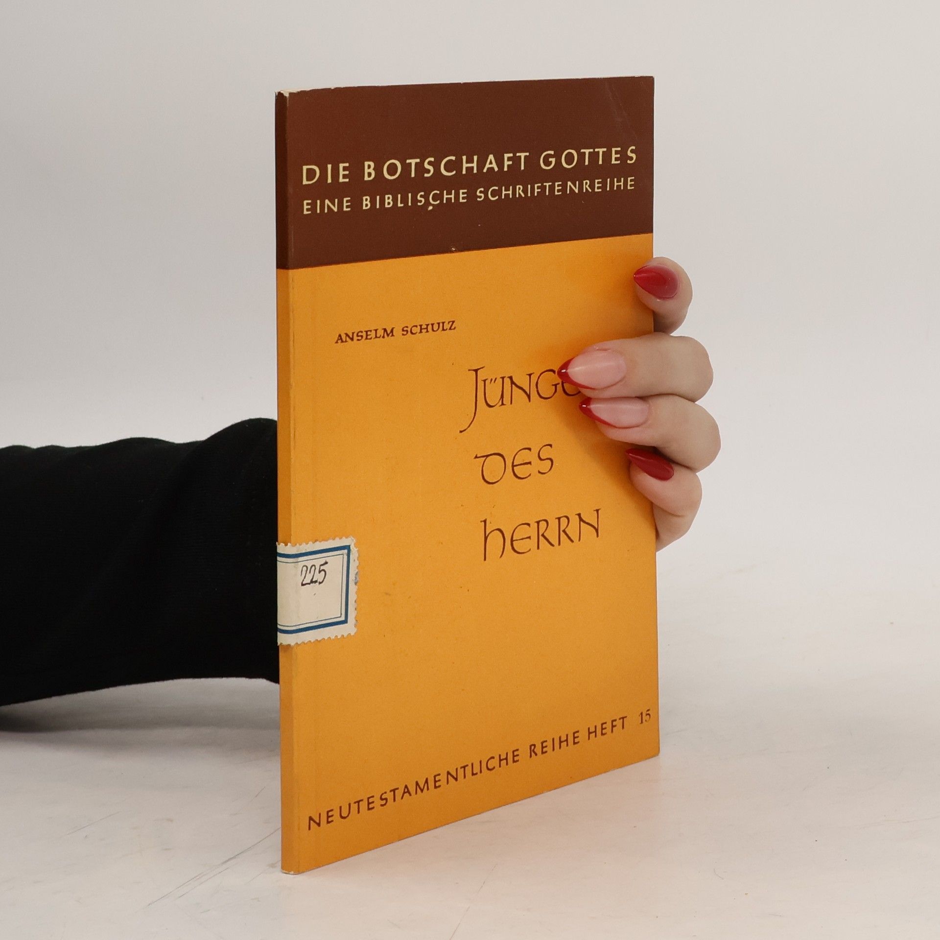 Anselm Schulz Jünger des Herrn