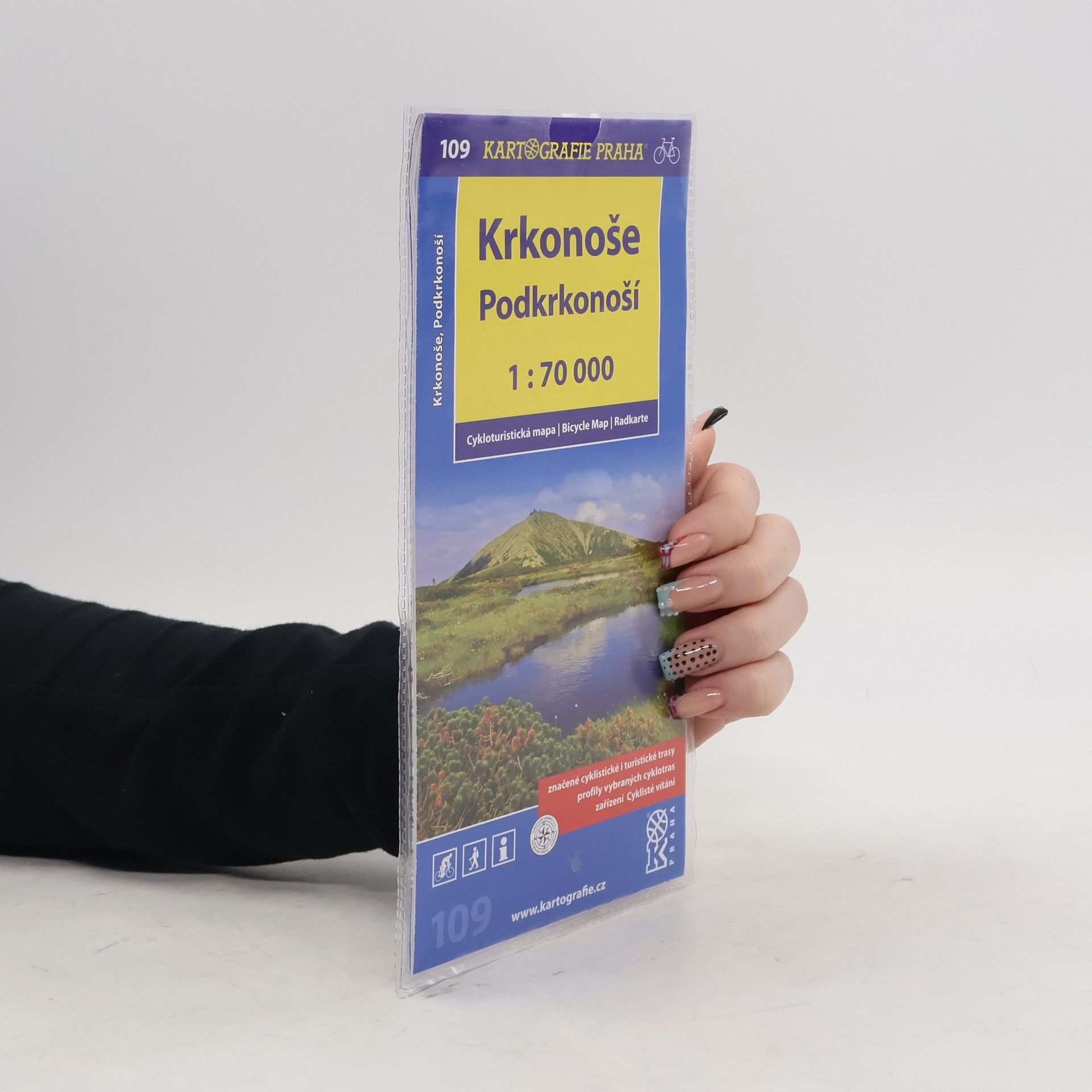 Autorenkollektiv 1: 70T(109)-Krkonoše,Podkrkonoší (cyklomapa)
