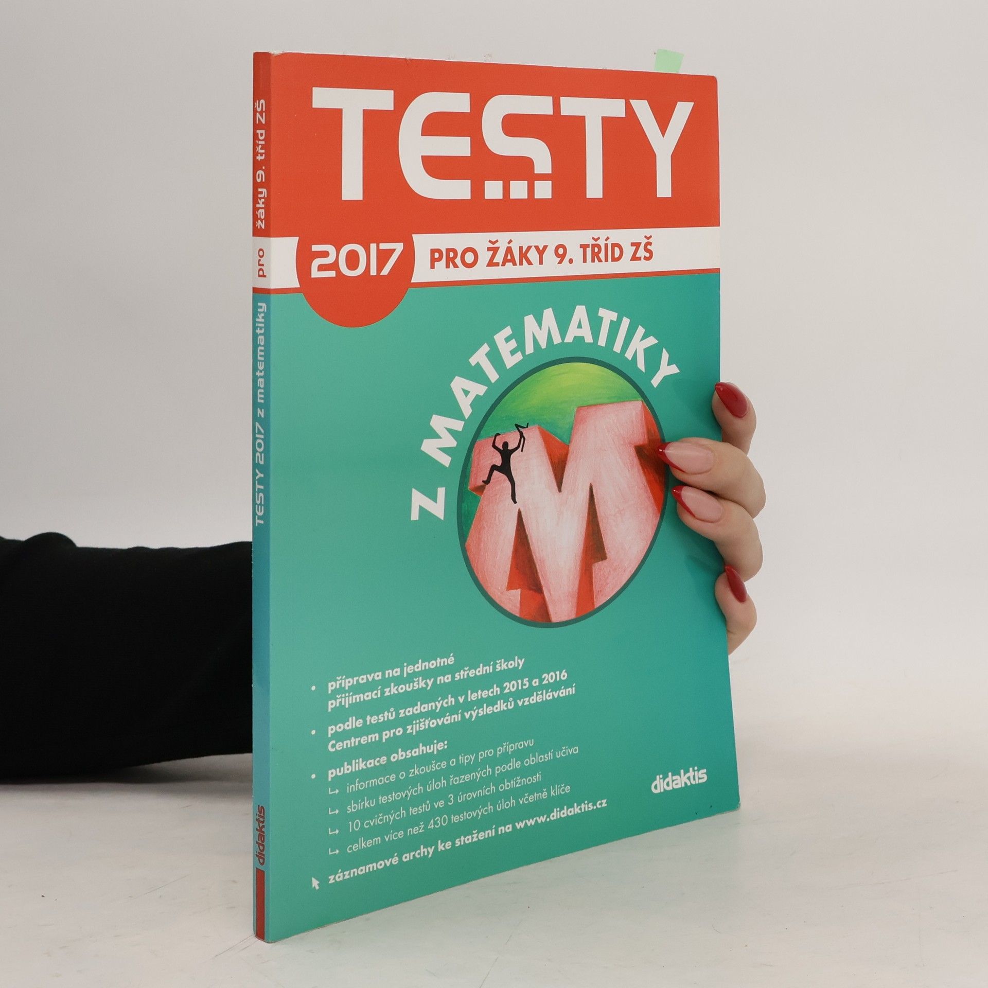 Testy 2017 z matematiky pro žáky 9. tříd ZŠ