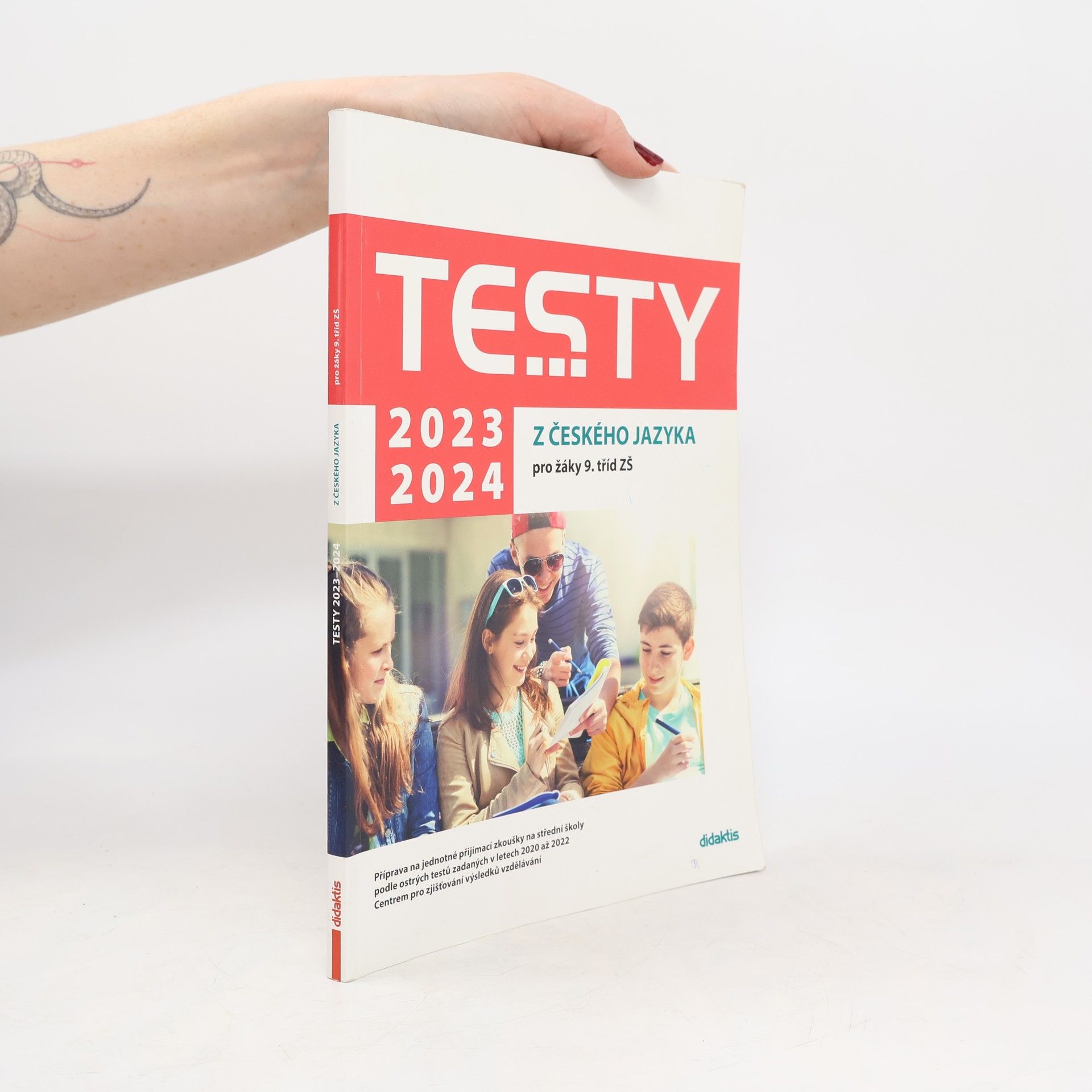 Kolektiv autorů Testy 2023-2024 z českého jazyka pro žáky 9. tříd ZŠ