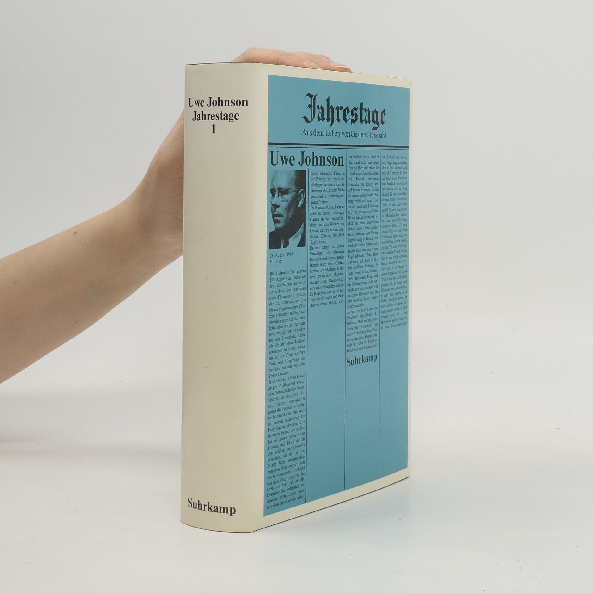 Uwe Johnson Jahrestage 1