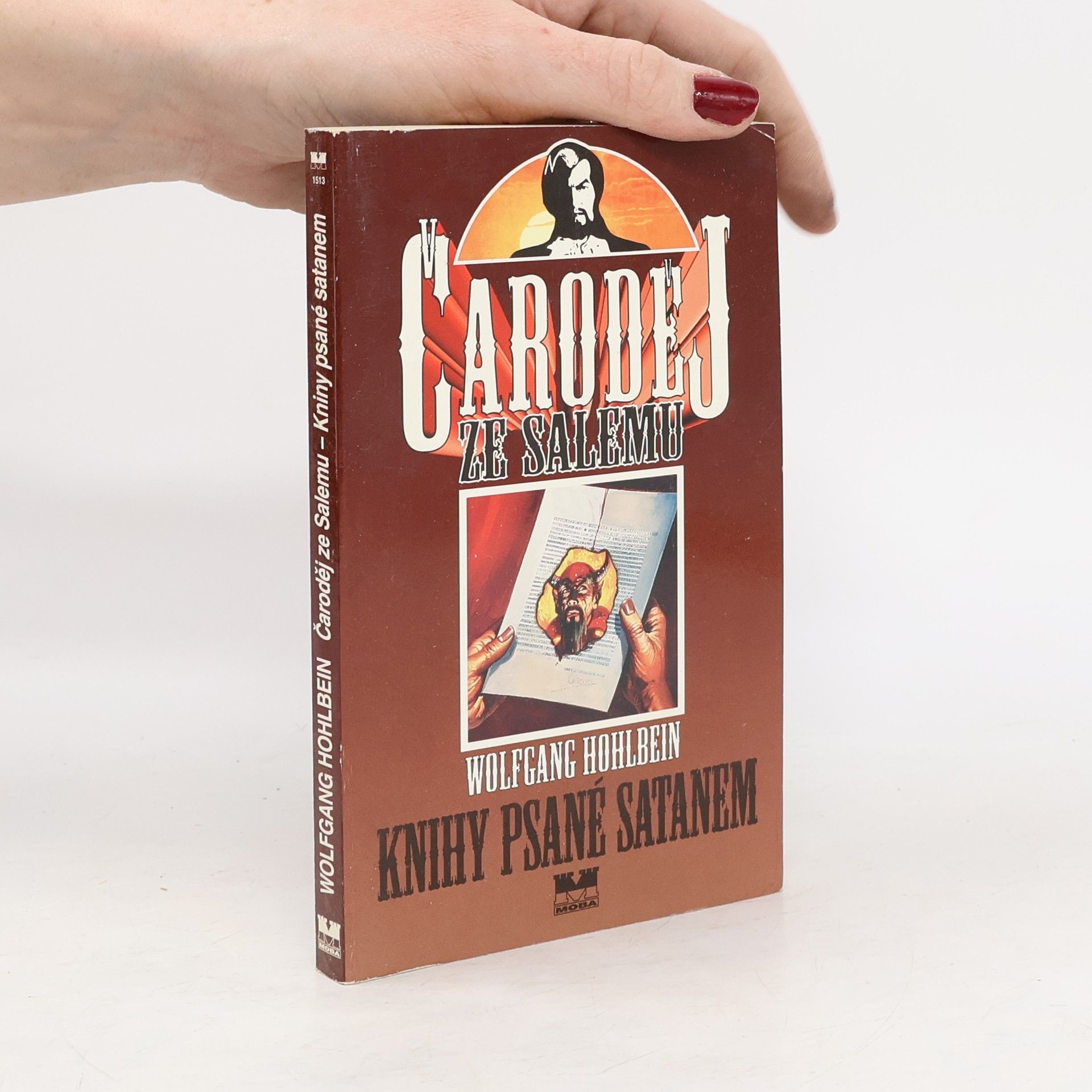 Wolfgang Hohlbein Čaroděj ze Salemu. Kniha třetí, Knihy psané satanem