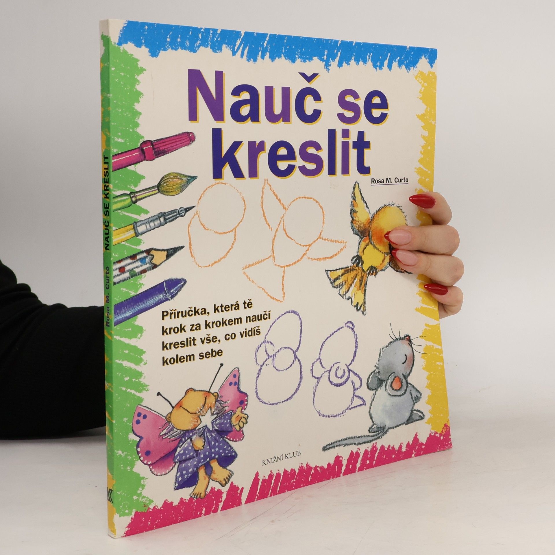 Rosa María Curto Nauč se kreslit. Příručka, která tě krok za krokem naučí kreslit vše, co vidíš kolem sebe